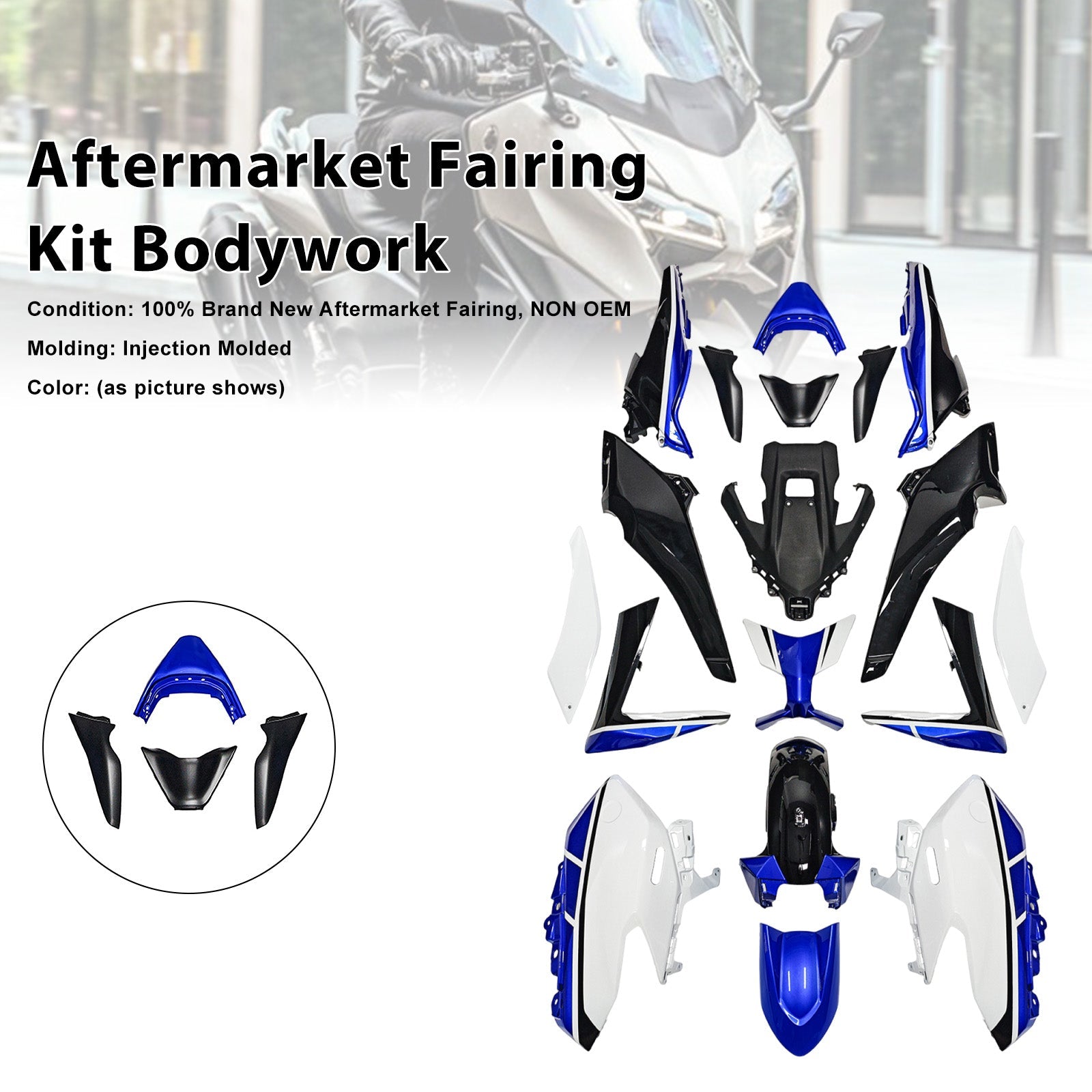 Kit de carénage d'injection pour Yamaha TMAX560 (2025-2026)