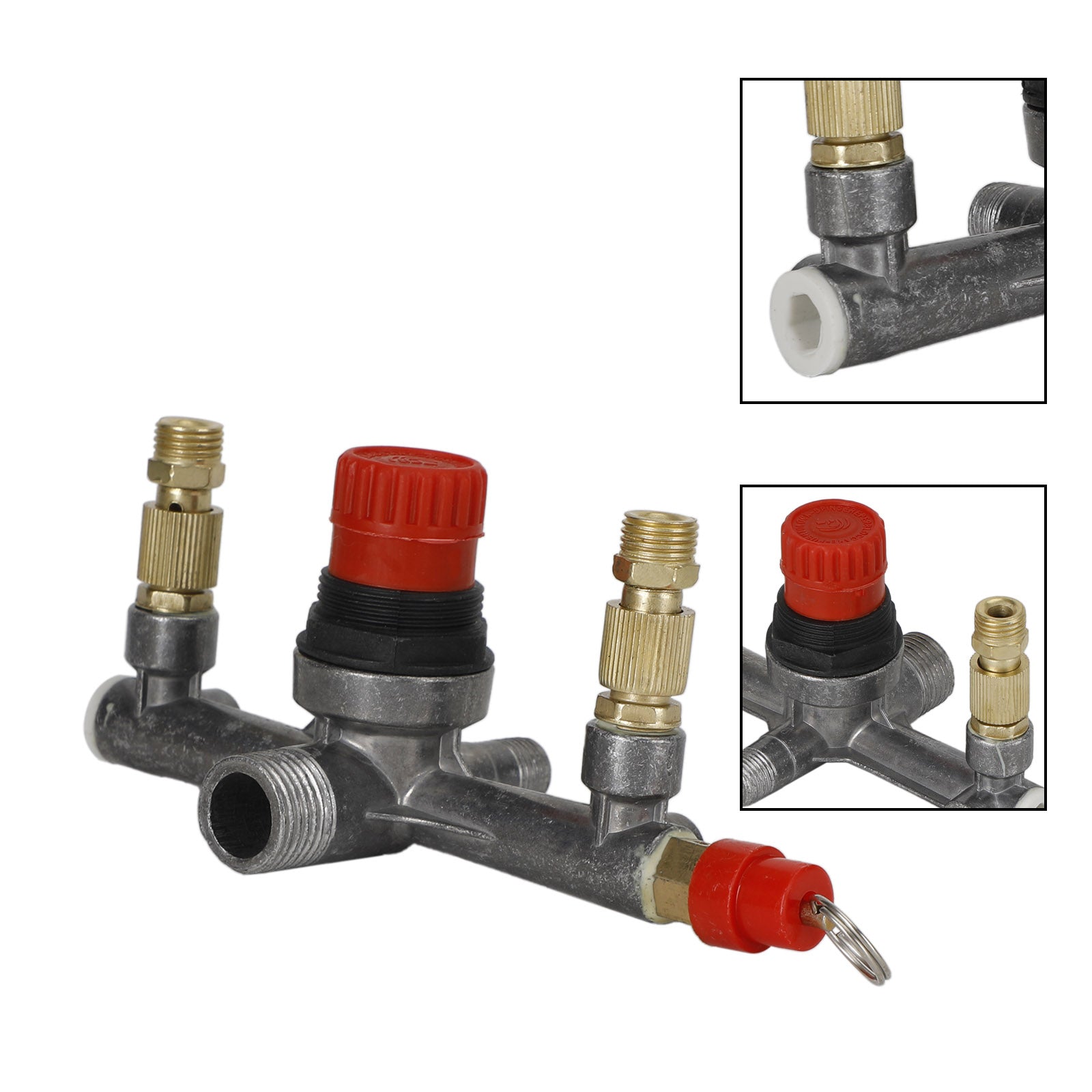 Pièce d'ajustement de jauge de régulateur de collecteur de vanne de commutateur de contrôle de pression de compresseur d'air