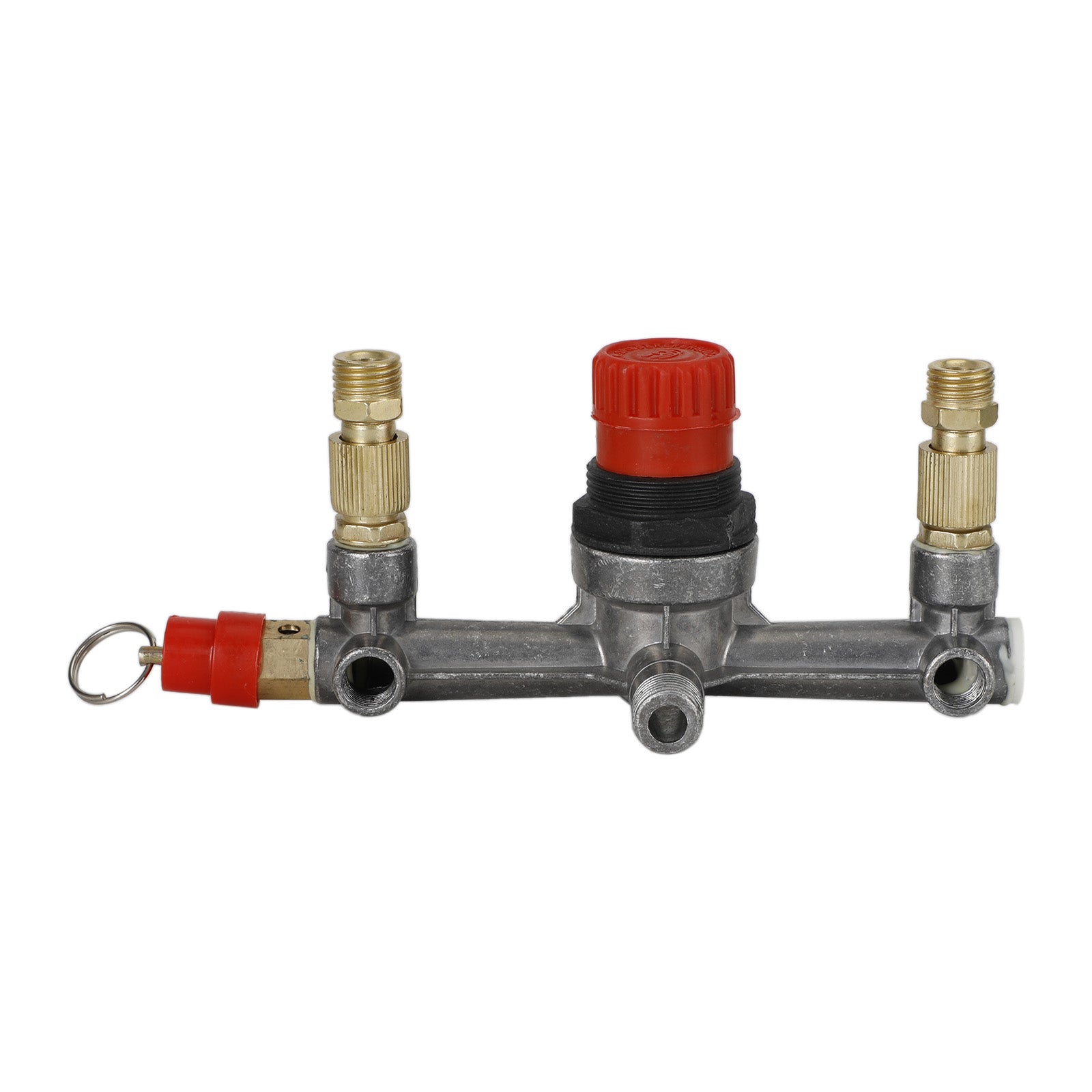 Pieza de ajuste del medidor del regulador del colector de la válvula del interruptor de Control de presión del compresor de aire