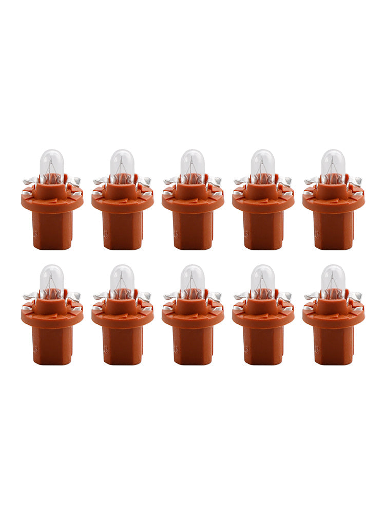 Lot de 10 lampes d'instrument B8.5D 2741MFX 24 V 1,2 W pour OSRAM
