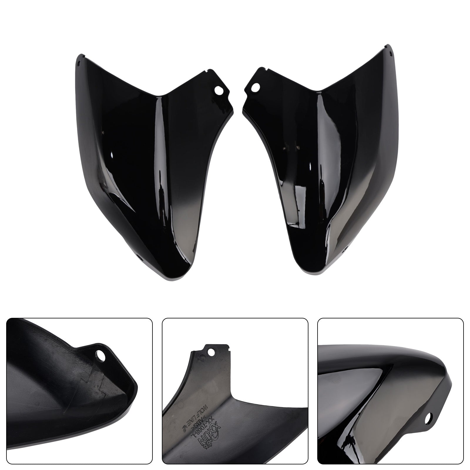 Caches d'admission d'air, carénage latéral du réservoir pour Kawasaki Z900 2025-2026