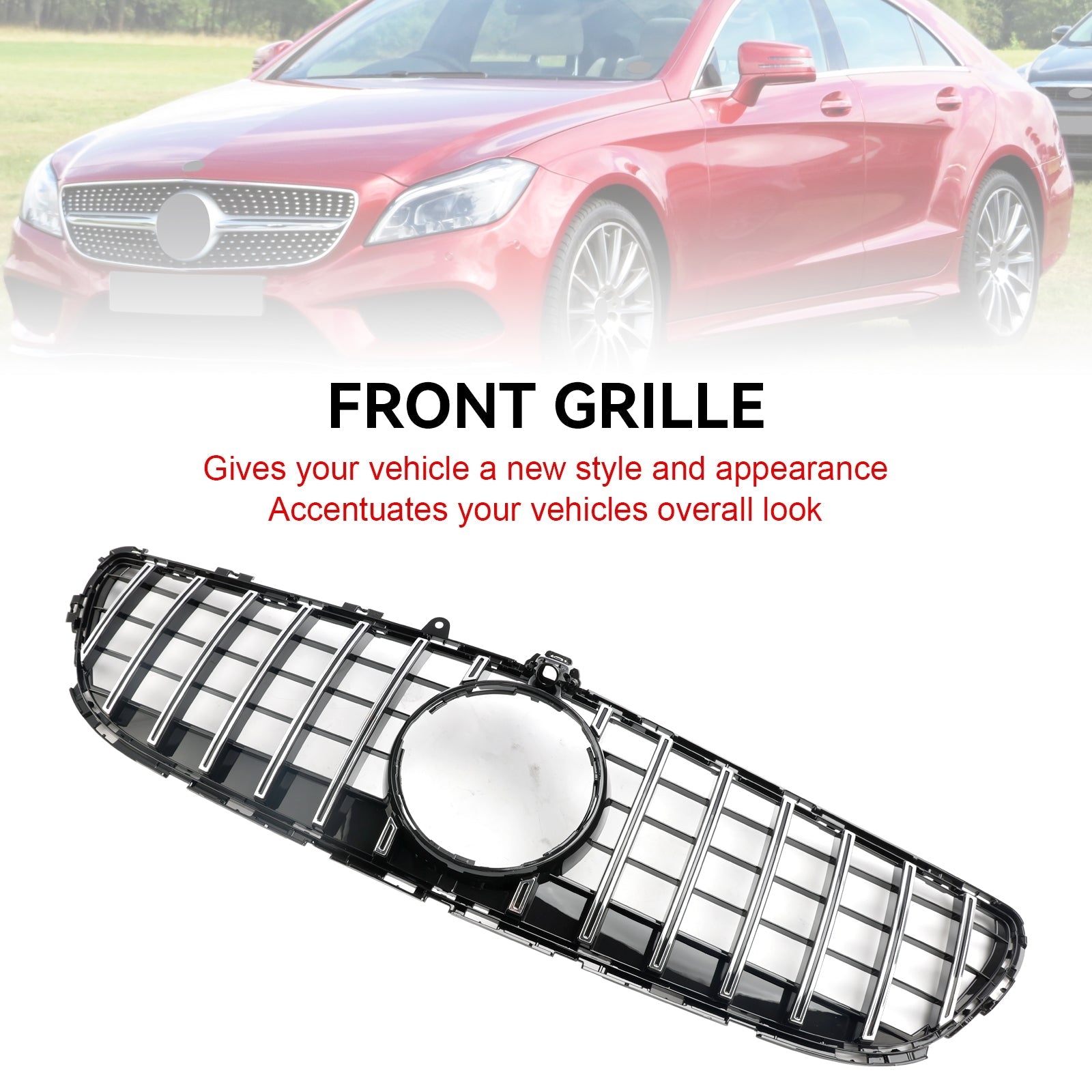 Grille de pare-chocs avant Mercedes Benz Classe CLS W218 CLS350 2015-2018