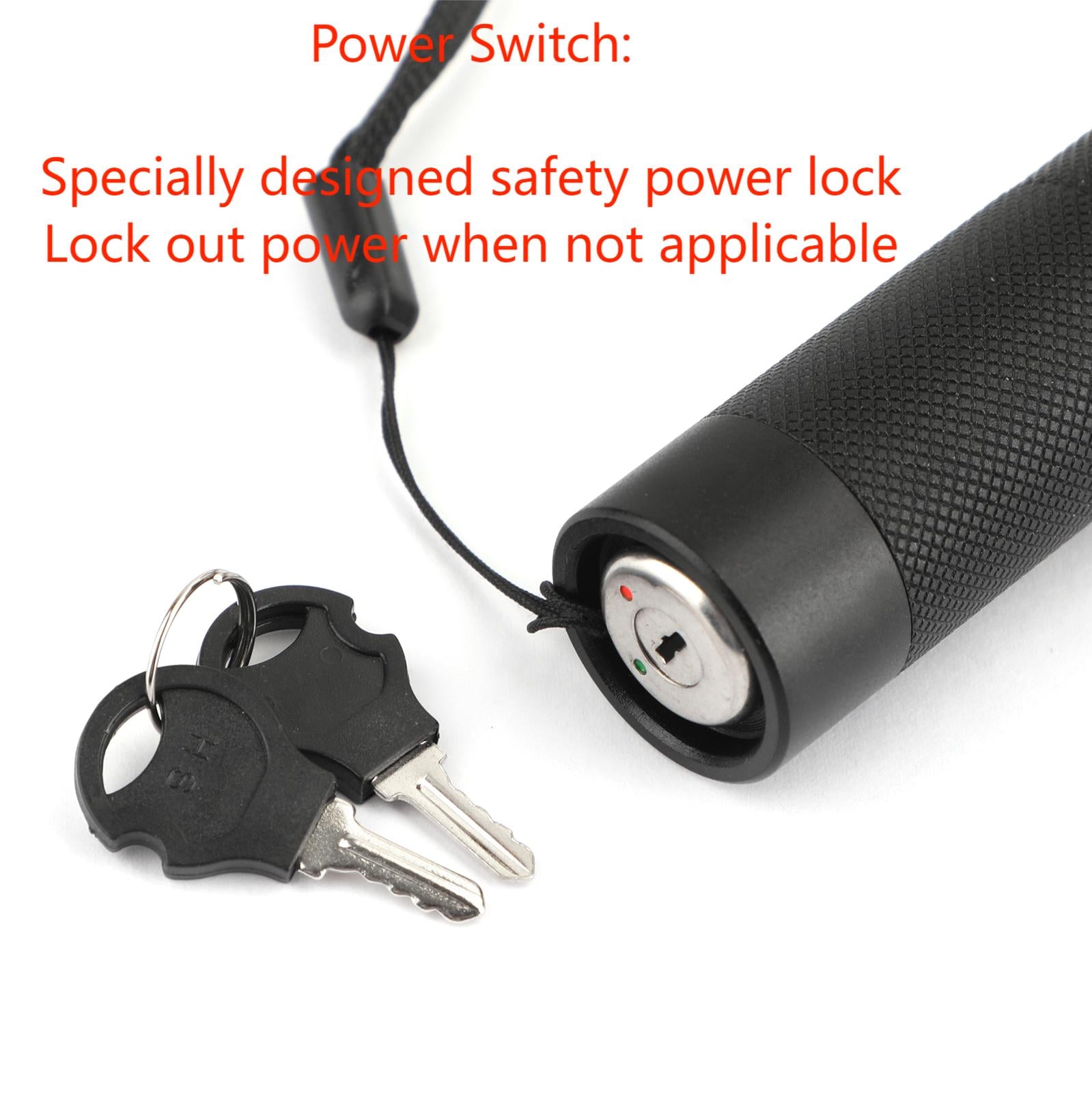 500 millas 532nm 303 puntero láser verde luz de haz visible pluma láser + 18650 + cargador