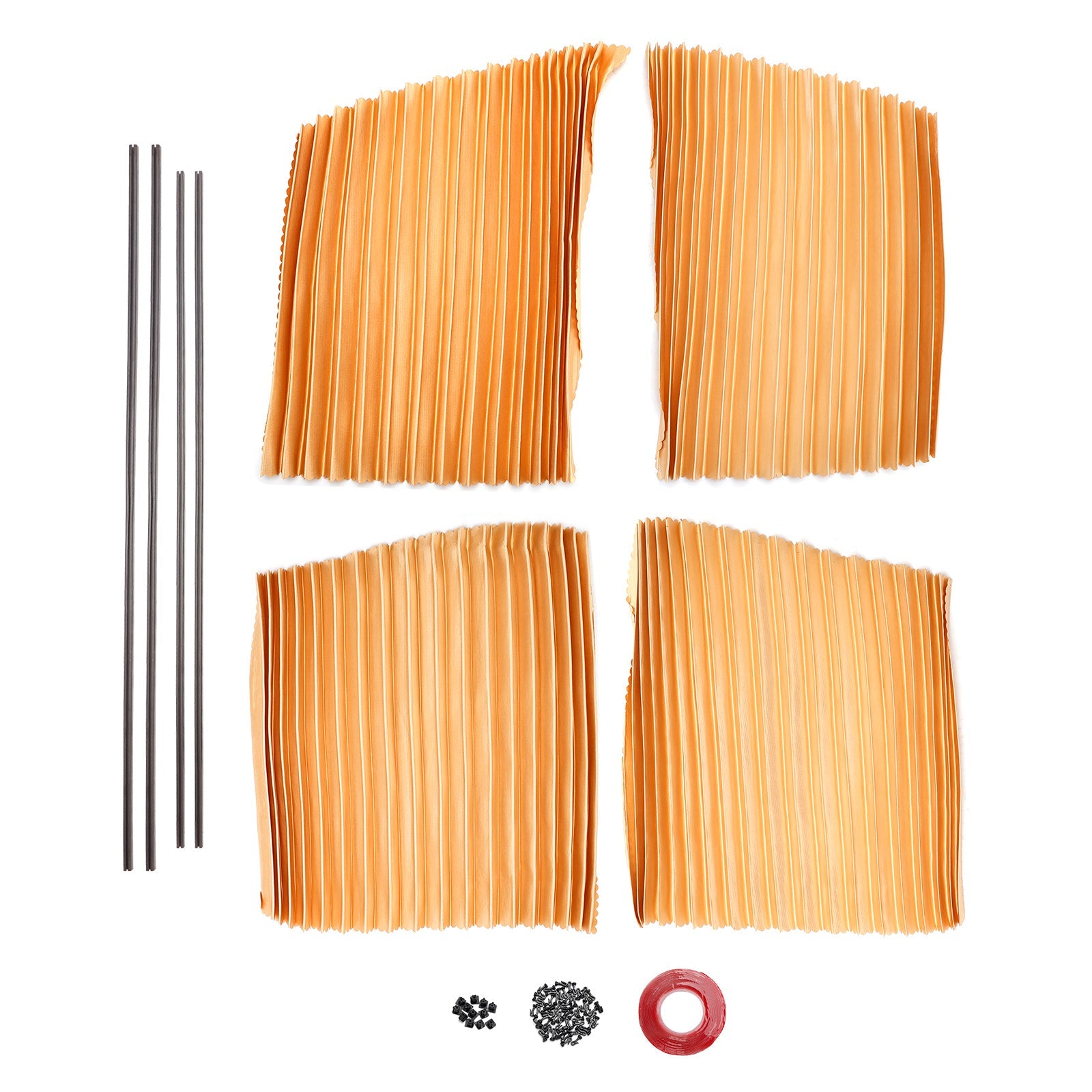 4 pezzi di parasole universali per finestrini laterali auto color oro&Allattamento al seno e riposino