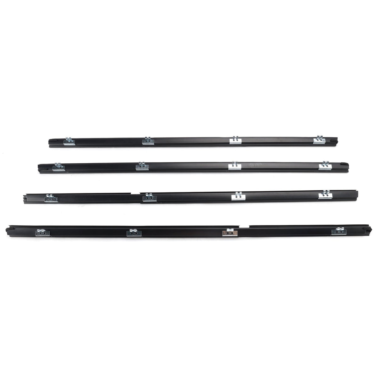 Joint d'étanchéité de fenêtre (4 pièces) pour Lexus RX350 (2007-2009) - Référence : 68172-48032