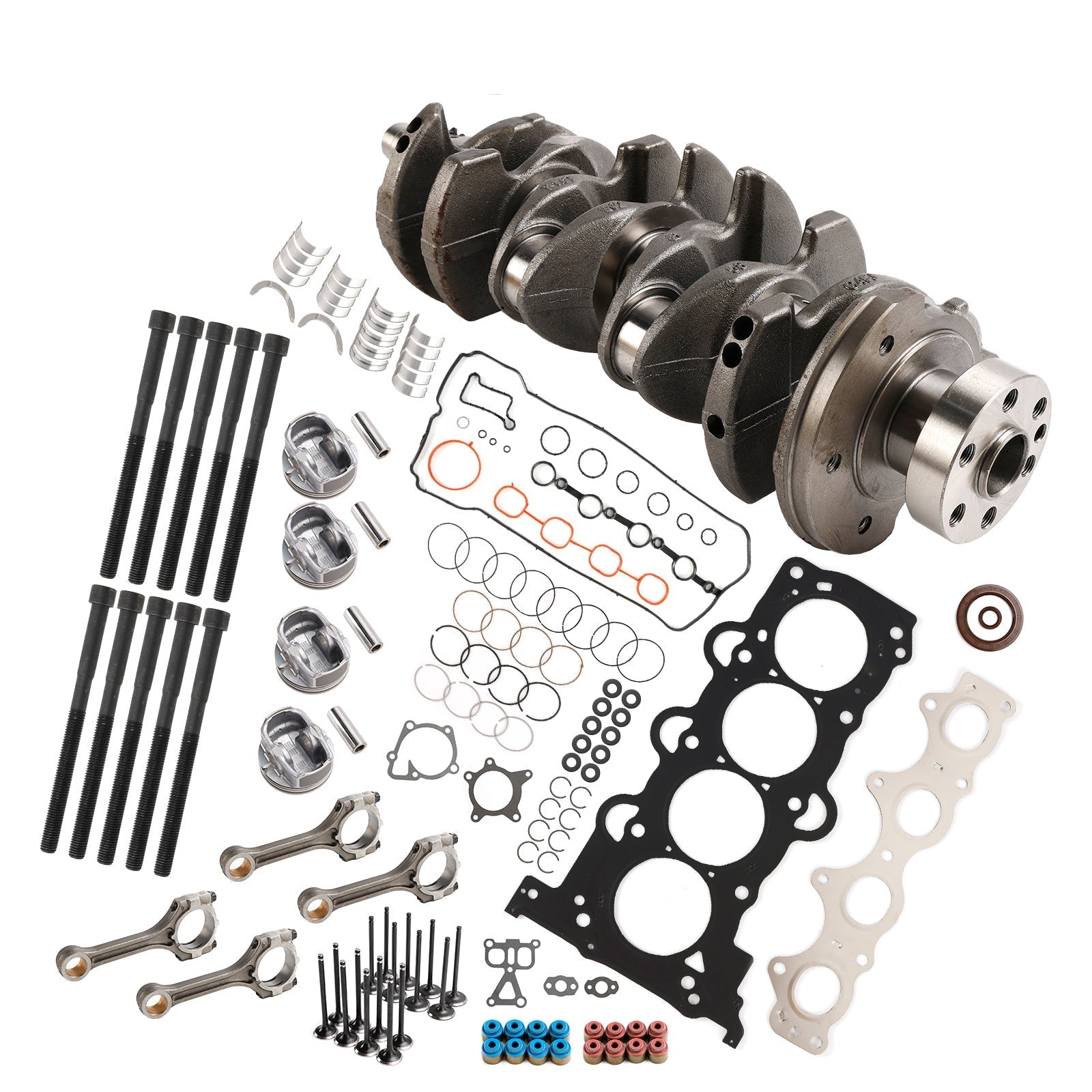 Zestaw do remontu i przebudowy silnika Hyundai Veloster (FS) G4FJ 1.6T 2012-2018 Zestaw uszczelek tłoczyska 231102B700