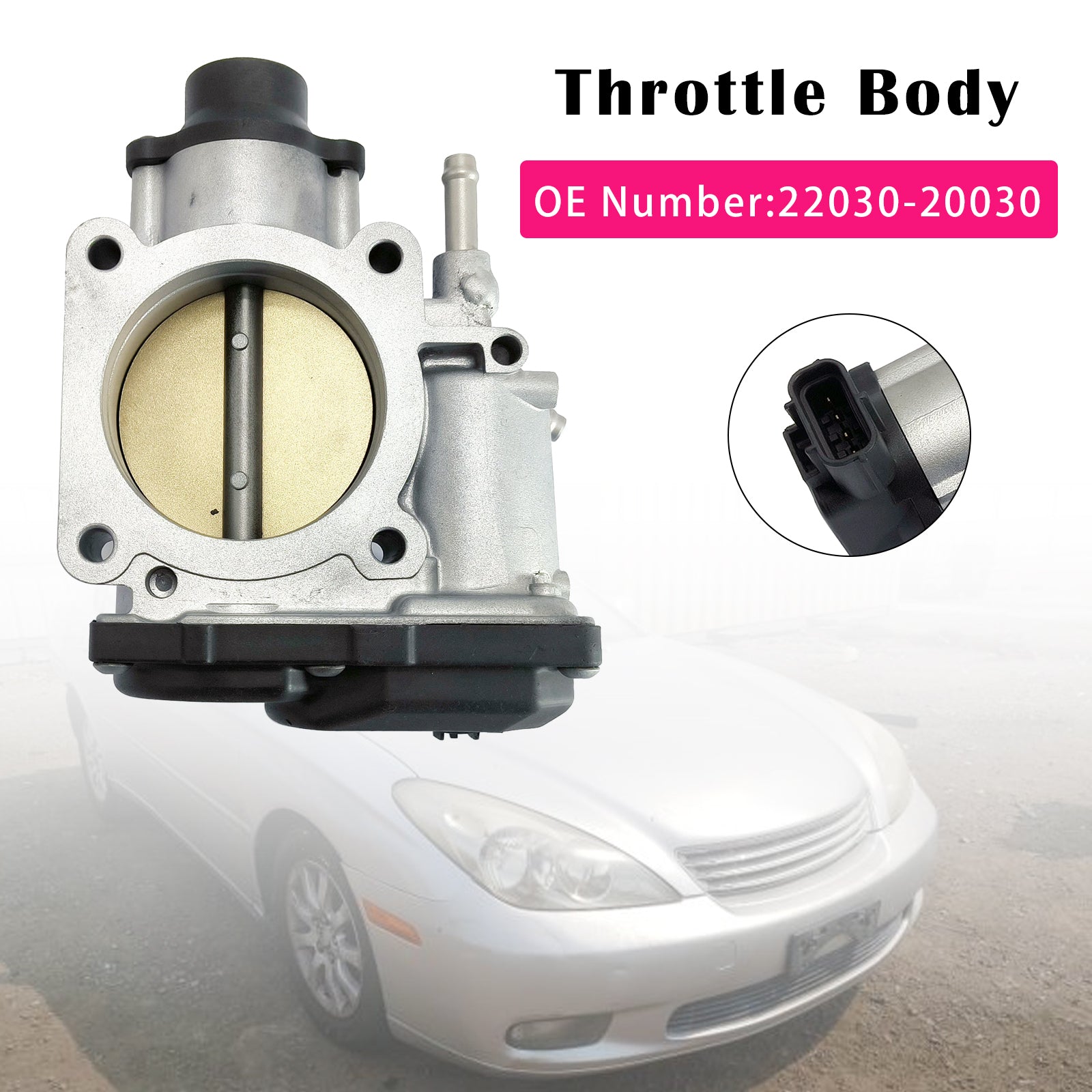 Przepustnica do Lexusa ES300 3.0L 2995CC V6 benzyna (2002-2003) - Numer części : 22030-20030