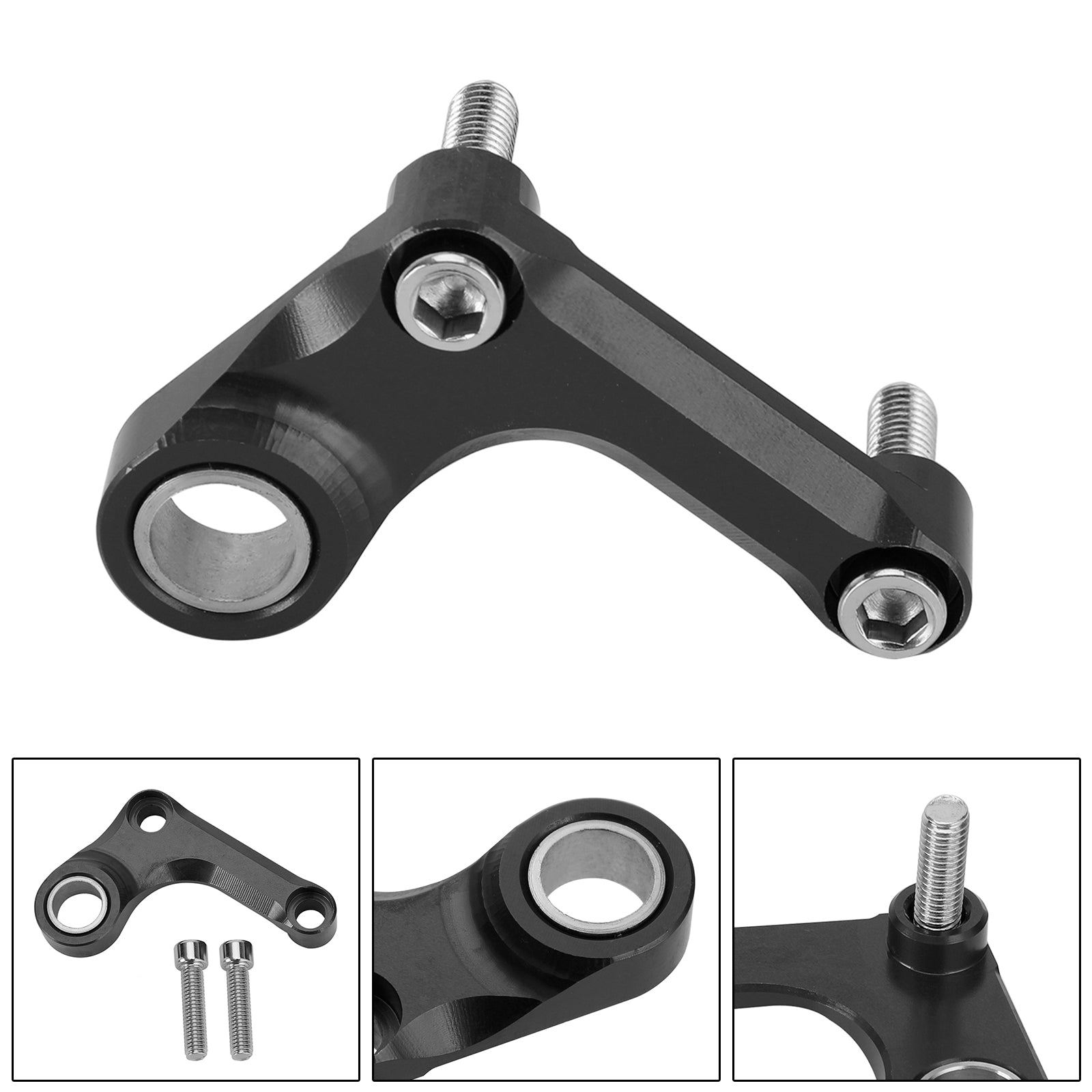 Stabilisateur De Changement De Vitesse Aluminum Noir Pour Tr Daytona 675/R 765