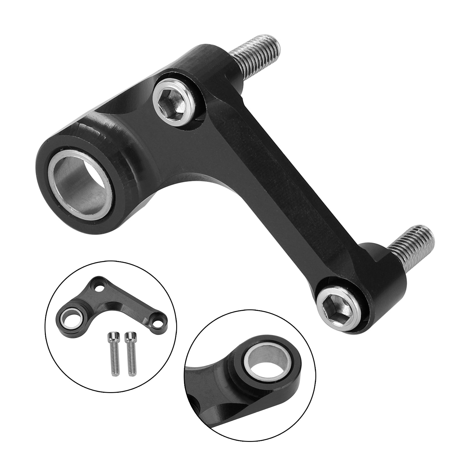 Stabilisateur De Changement De Vitesse Aluminum Noir Pour Tr Daytona 675/R 765