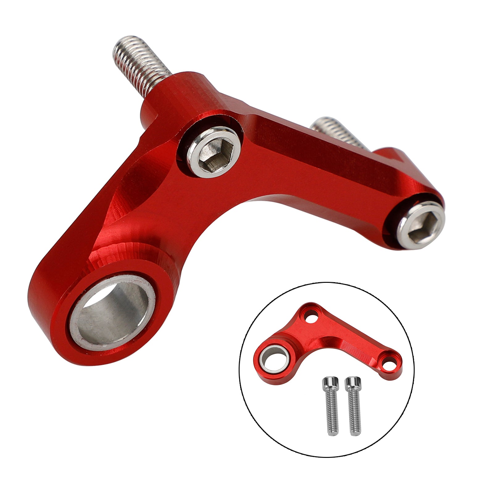 Stabilisateur De Changement De Vitesse Aluminum Rouge Pour Tr Daytona 675/R 765