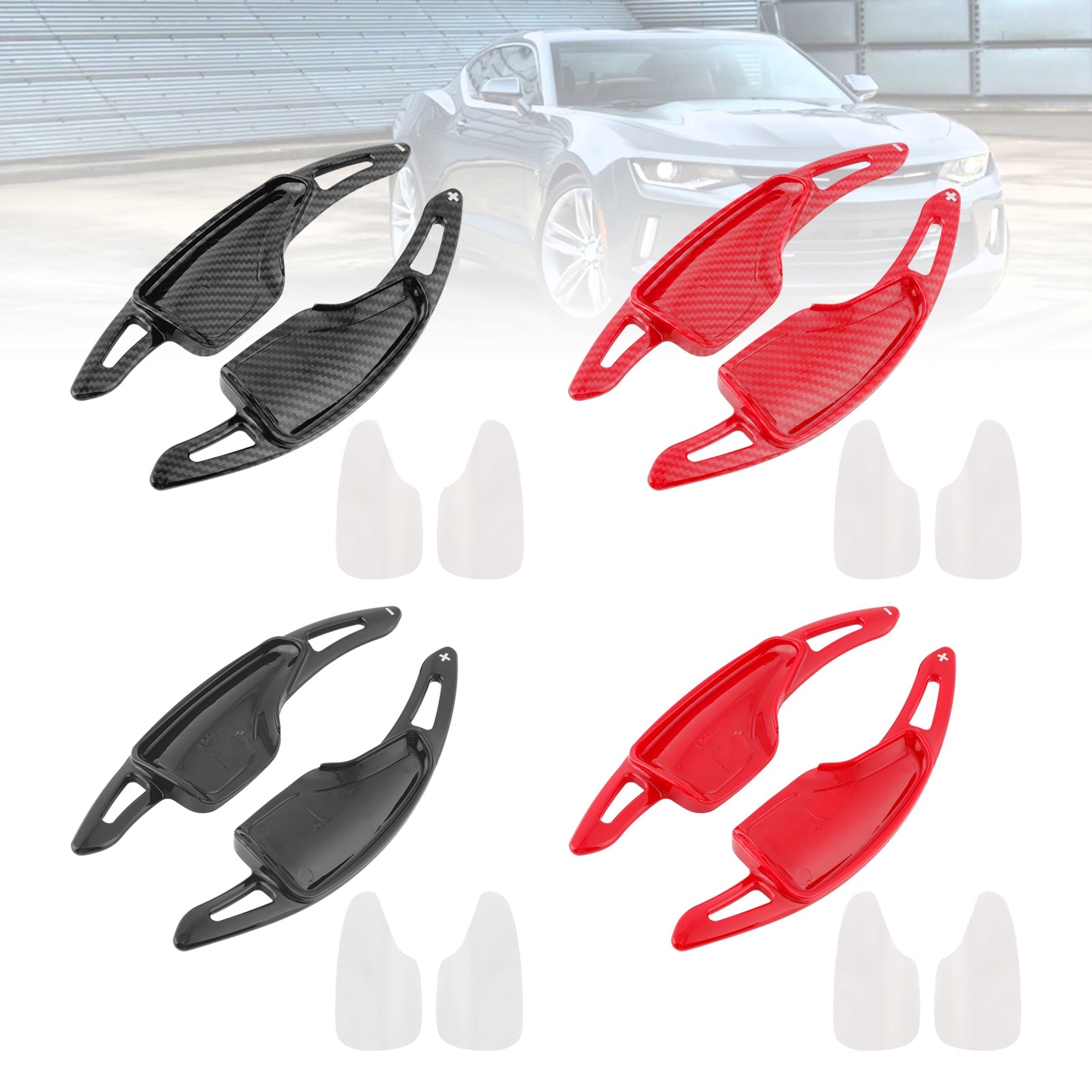 Palettes de changement de vitesse au volant pour Chevrolet Corvette C7 2014-2019