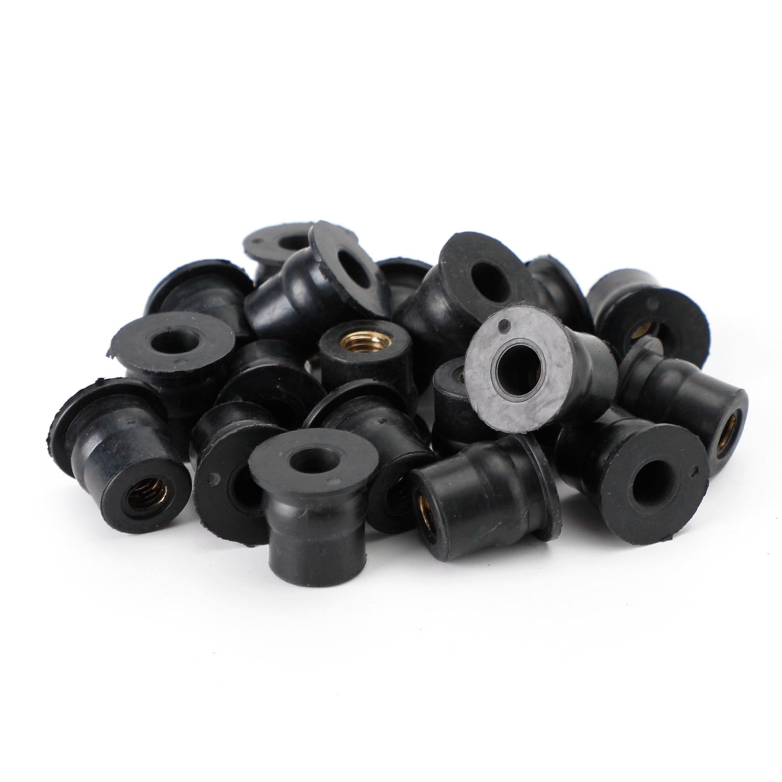 20x écrou en caoutchouc M6 amortisseur de vibrations fixation de revêtement 6mm