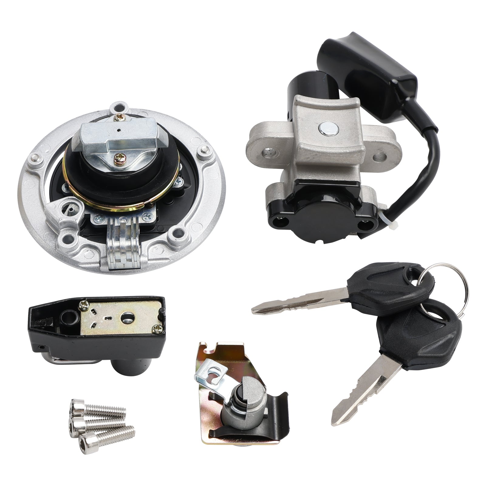 Tankdop & Contactschakelaar Voor Kawasaki BR125 Z125 PRO 2017-2023 27005-0612 51049-0728