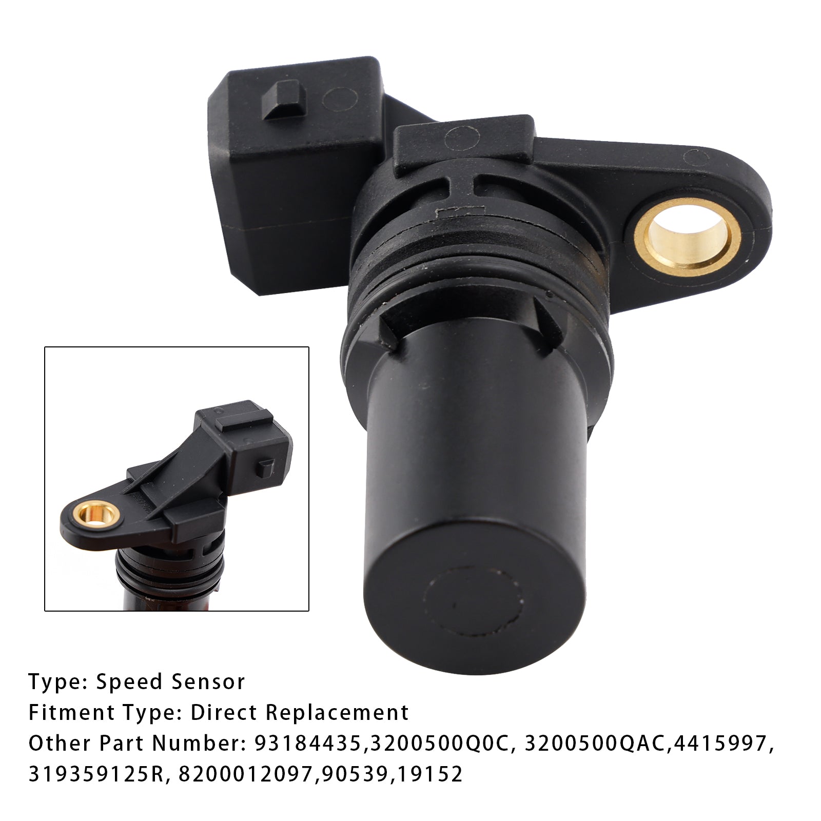 Capteur de vitesse 319359125R pour Clio Trafic Master Vivaro Movano Primastar SEB5101