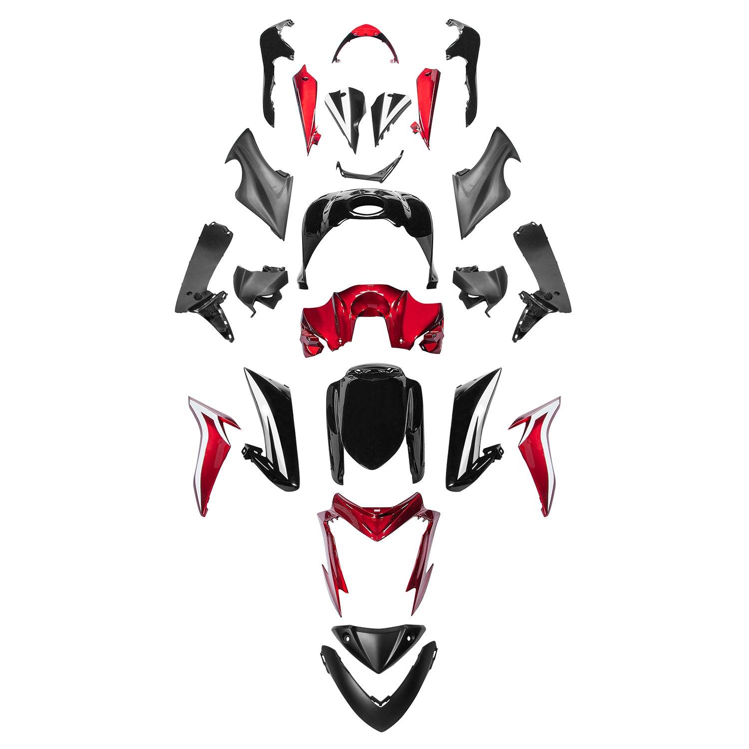 Plastični komplet za telo za telo, ki je injiciran za Suzuki GSX-S 1000 2015-2020 11#