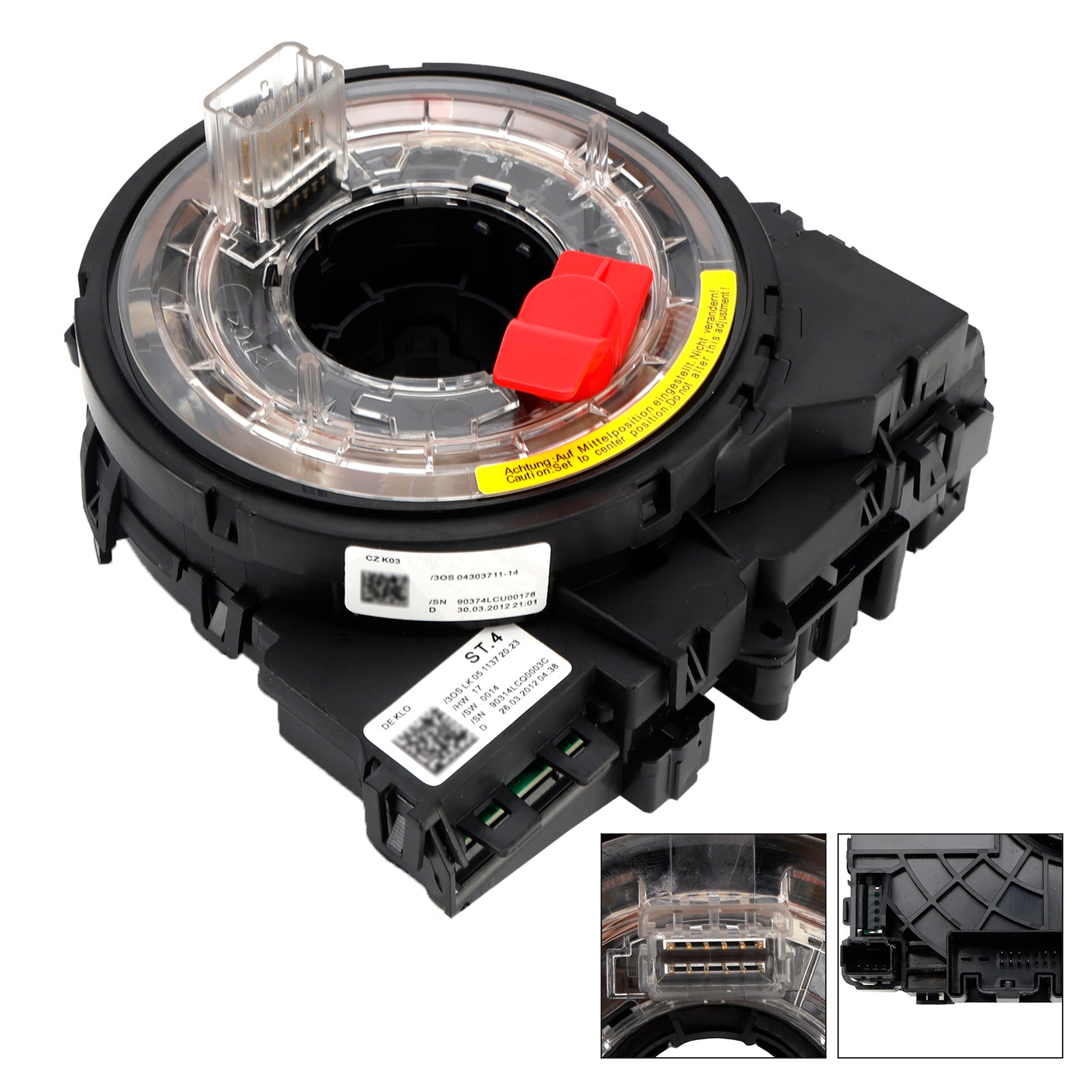 Spiraalsensorkabel&9-pins hoek voor Audi S5 2008-2017 8K0953568F