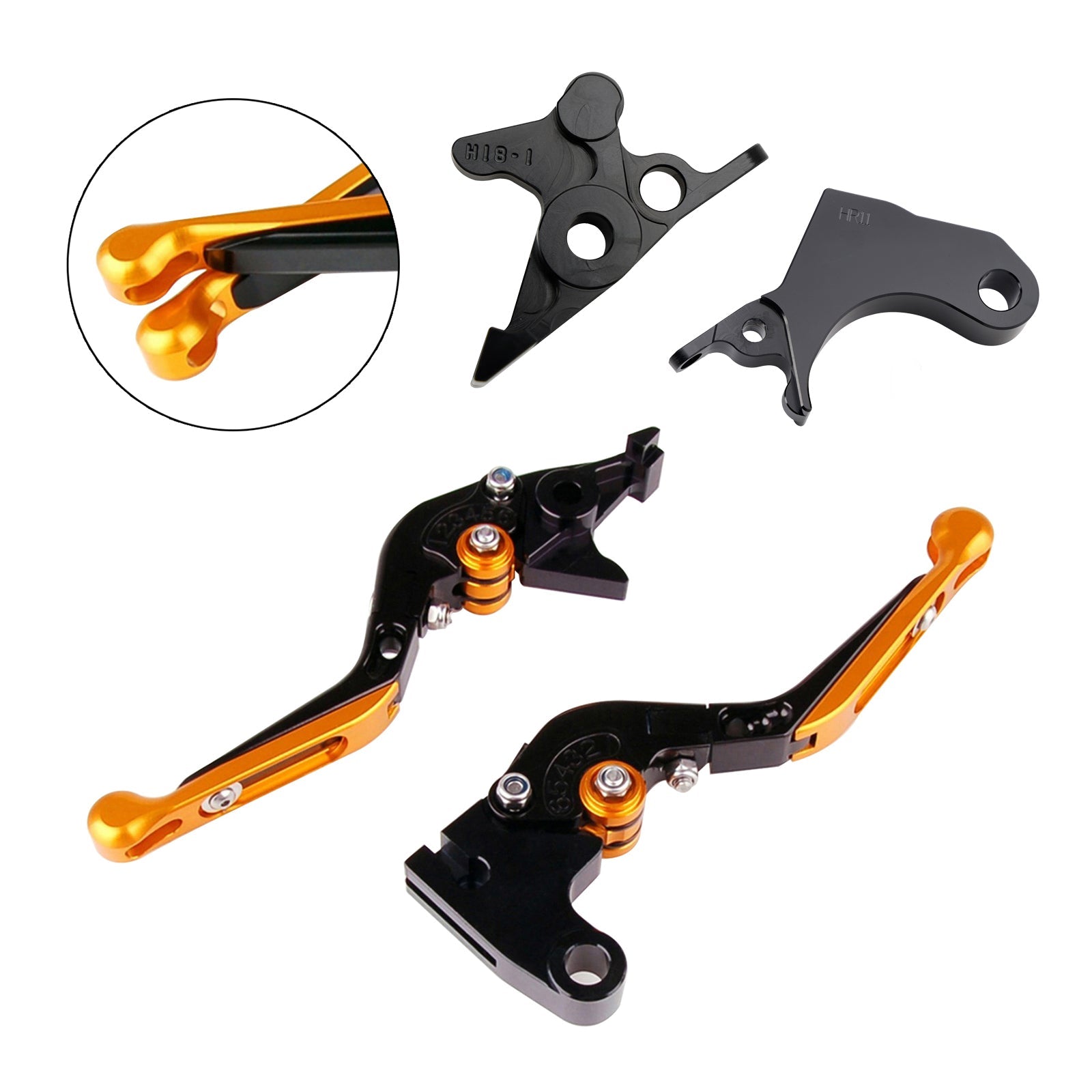 Regulowana dźwignia hamulca i sprzęgła dla Honda CRF1100L Africa Twin 2022-2024