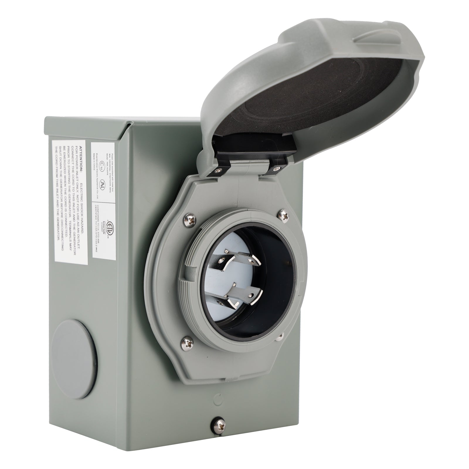 Boîtier d'entrée pour générateur de VR 30 A NEMA SS2-50P, 125/250 V