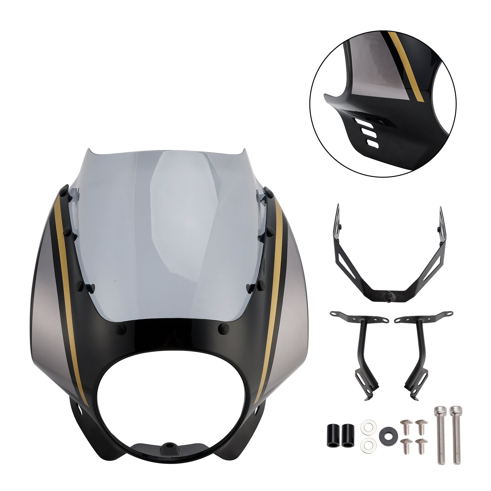 Parabrisas y carenado de faro para Yamaha XSR900 (2022-2025)