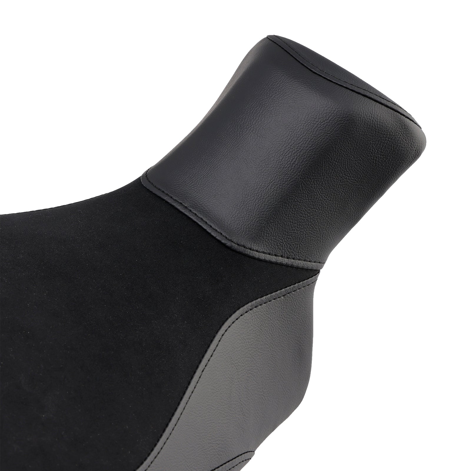 Selle passager complète rembourrée +20 mm noire pour Suzuki Katana (2019-2024)