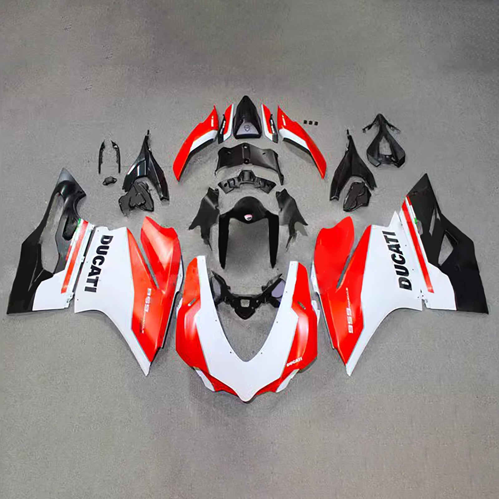 Kit de carenado de inyección de Ducati 1299 2015-2020 ABS Cuerpo de plástico
