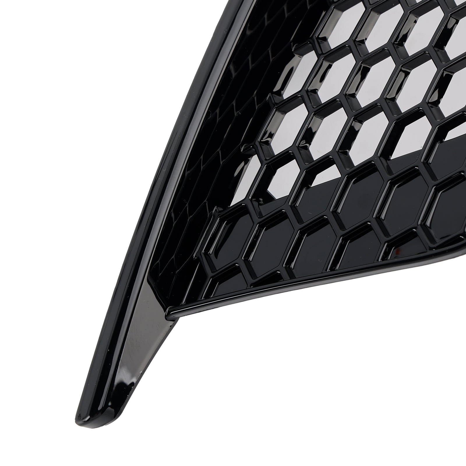 Beschermende roosters voor glanzende zwarte front mistlichten voor Audi A3 8V sedan 2013-2016