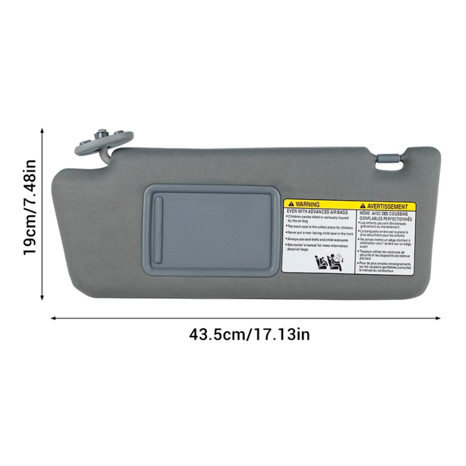 Sivi sivi sonci na levi strani za Toyota Tacoma 2005-2015 74320-04181-B1