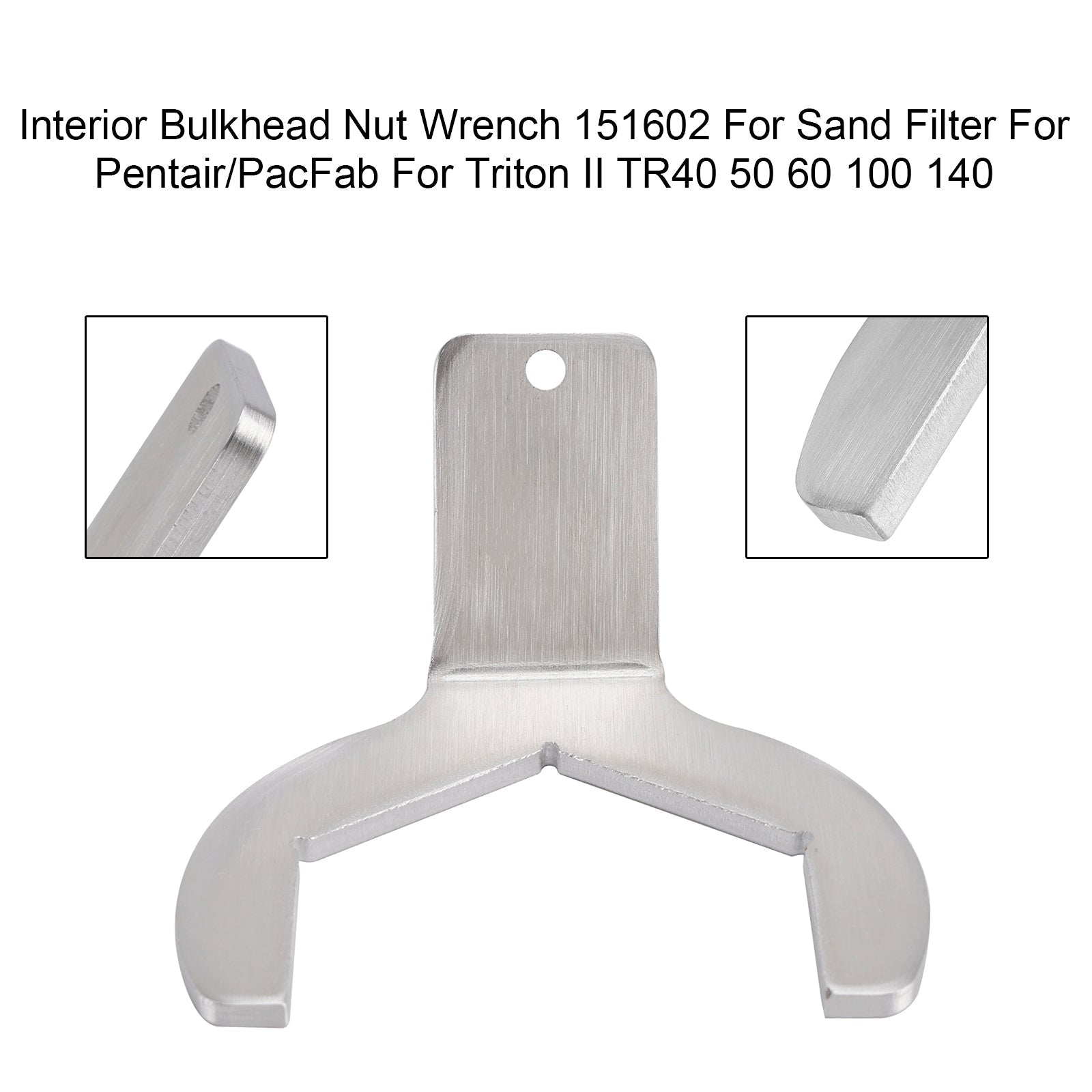 Innenschott-Mutterschlüssel 151602 für Sandfilter für Pentair/PacFab für Triton II TR40 50 60 100 140
