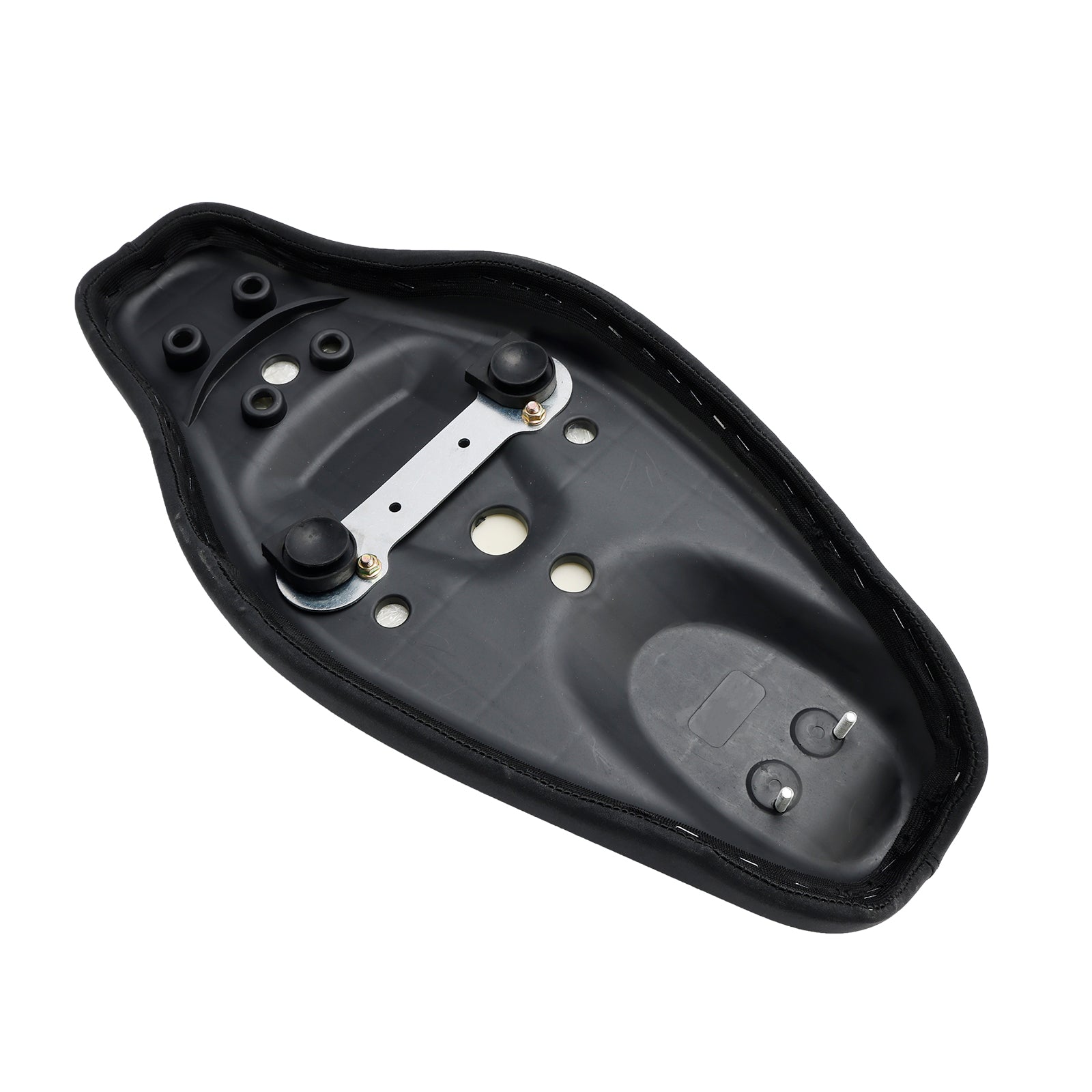 Siedzisko kierowcy i pasażera w pełni wyściełane dla Honda Cross Cub CC110 2023, czarny