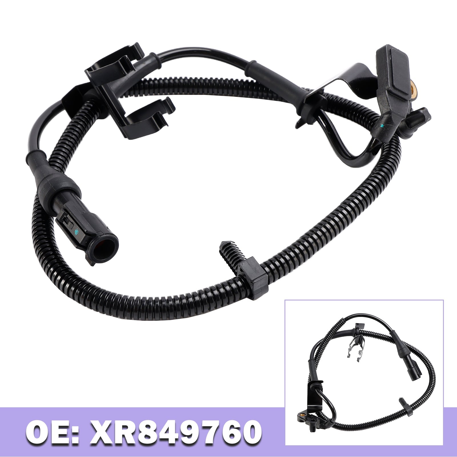 Sensor de velocidad de rueda trasera derecha ABS XR849760 para Jaguar S-TYPE X200 1999-2008