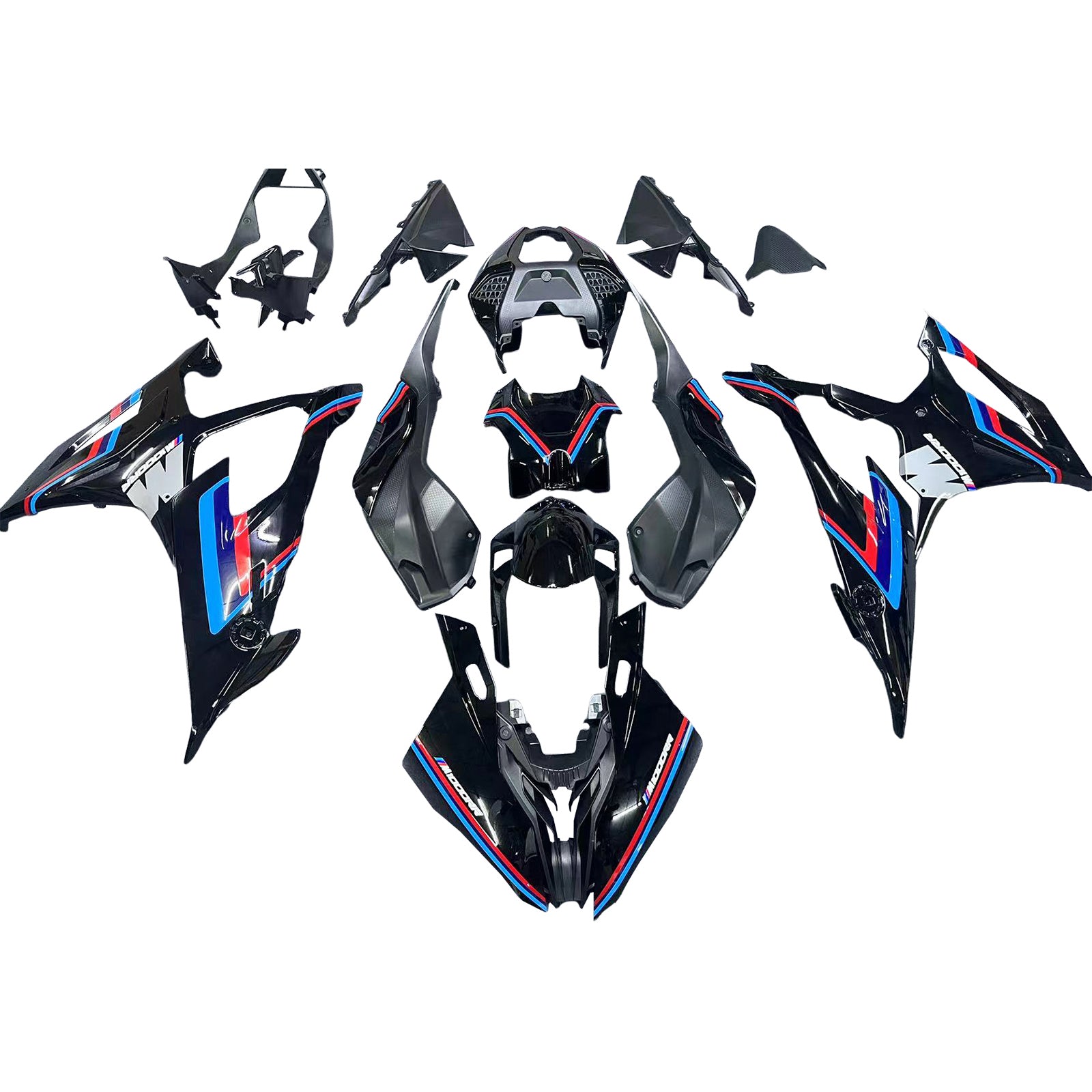 2019-2022 BMW S1000RR -injektiosarja Caing Bodloo-muovi