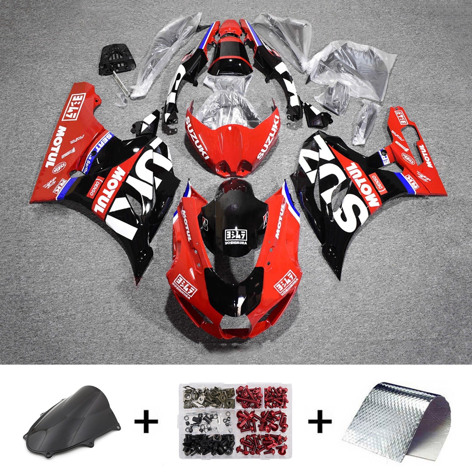 Kit de carenado inyectado de plástico ABS para Suzuki GSXR1000 2017-2025 K17