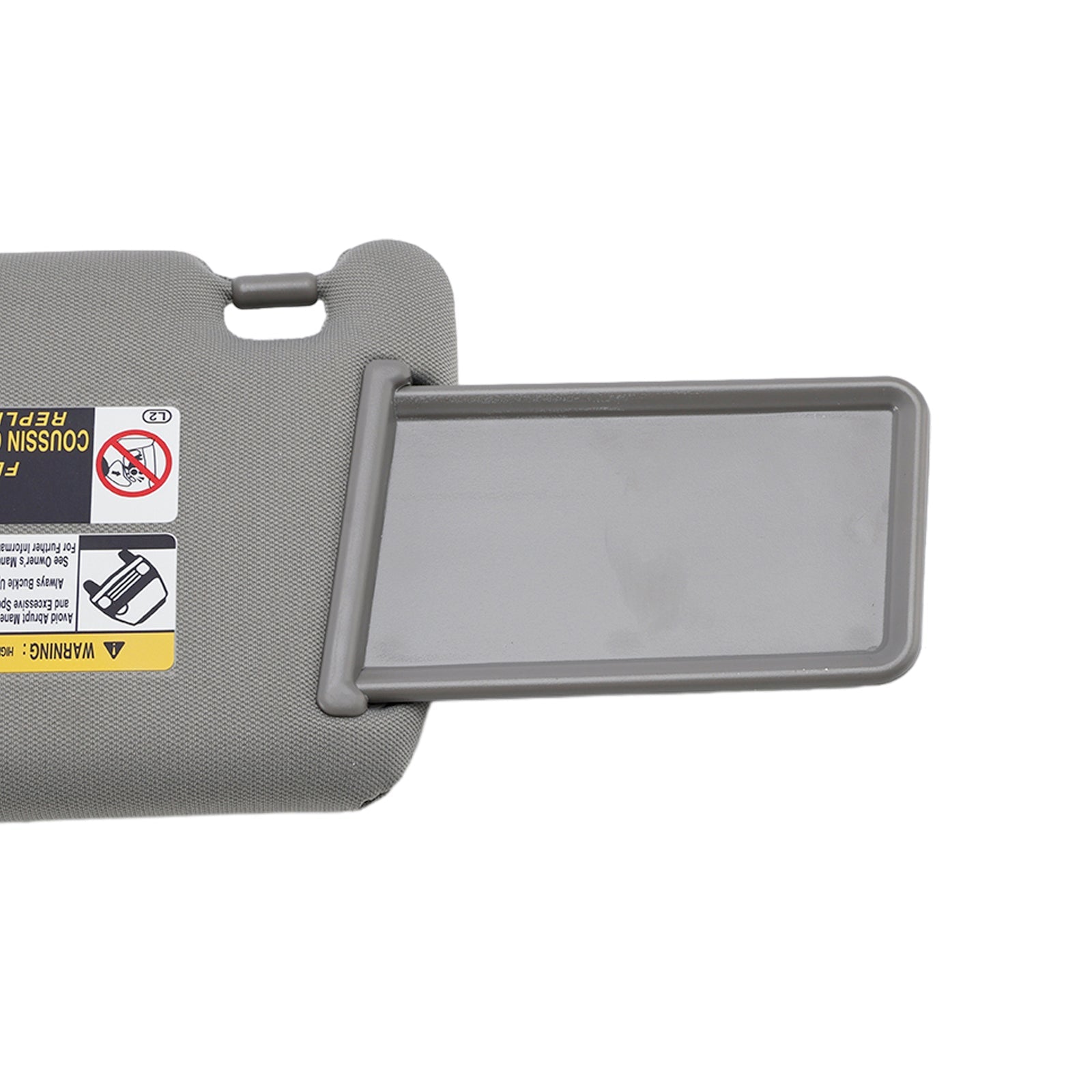 Visera solar derecha para pasajero Toyota 4Runner 2010-2022 74310-35B01 gris