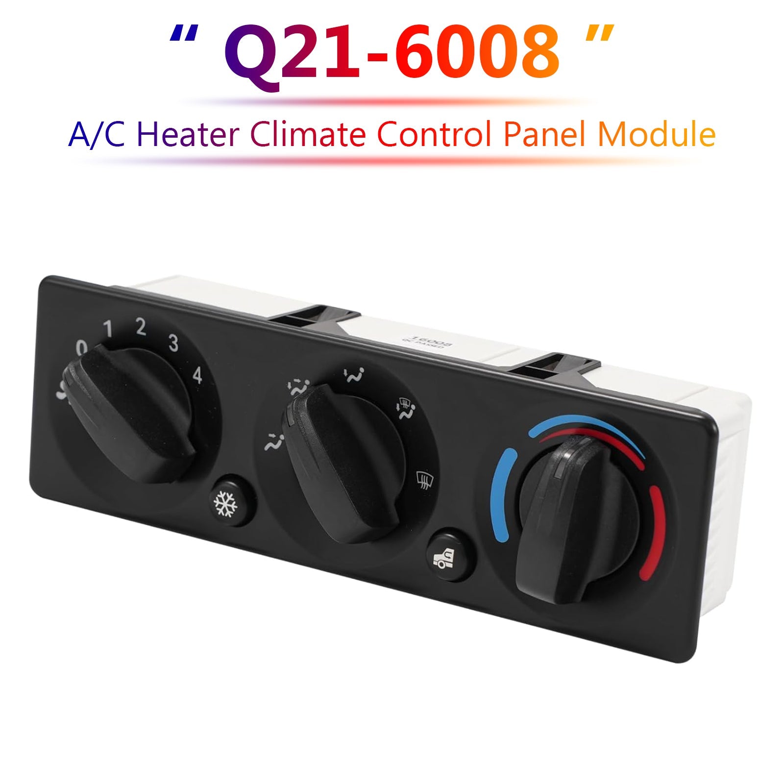 Modulo pannello di controllo aria condizionata/riscaldamento per Peterbilt 387 587 Q21-6008