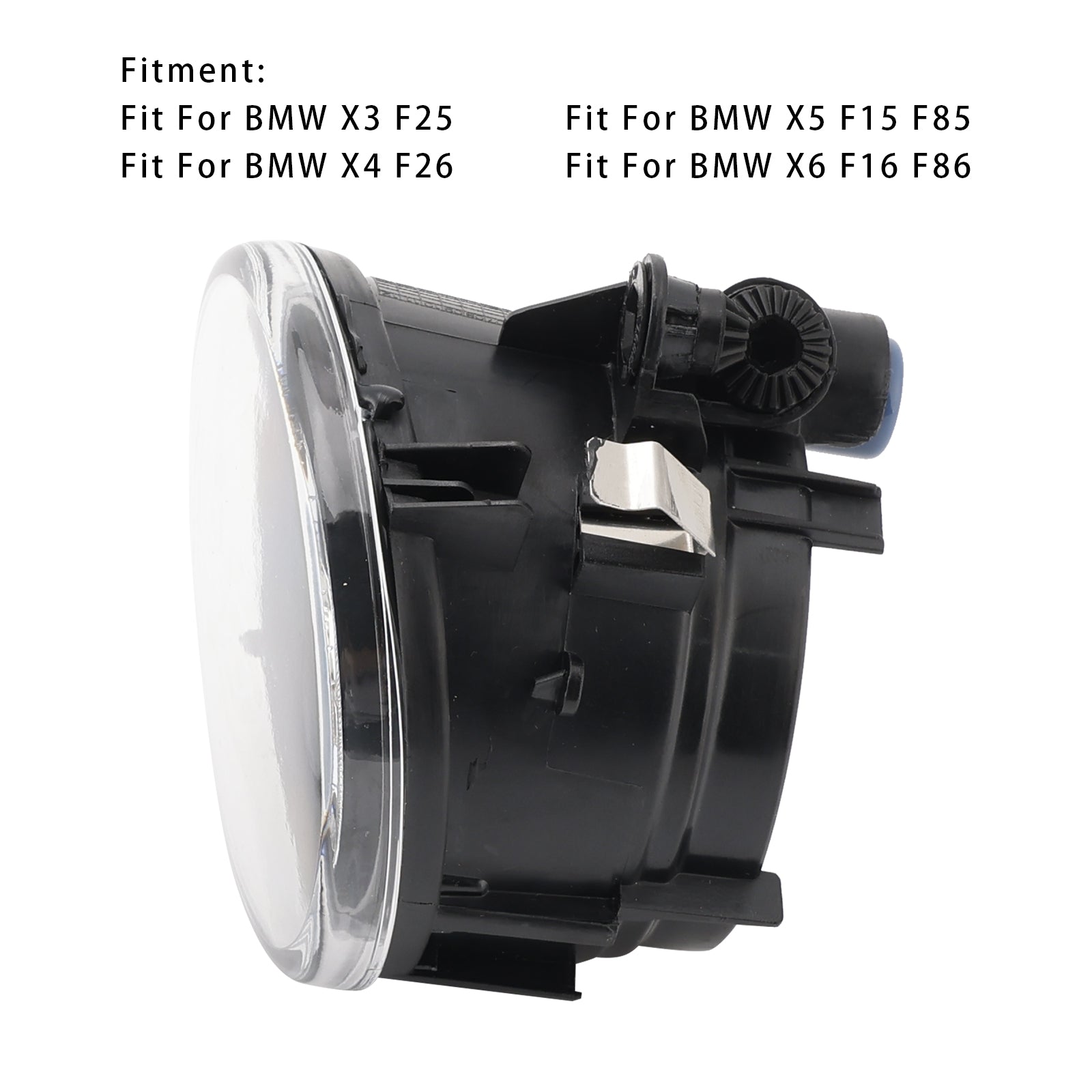 1 Vasemmanpuoleinen sumuvalo ilman lamppuja BMW X3 X4 X5 X6 63177238787878