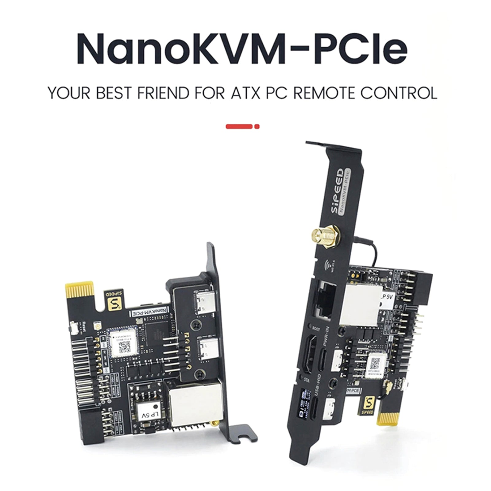 Serveur de contrôle à distance Sipeed NanoKVM-PCIe Installation du bureau à distance RISC-VPiKVM