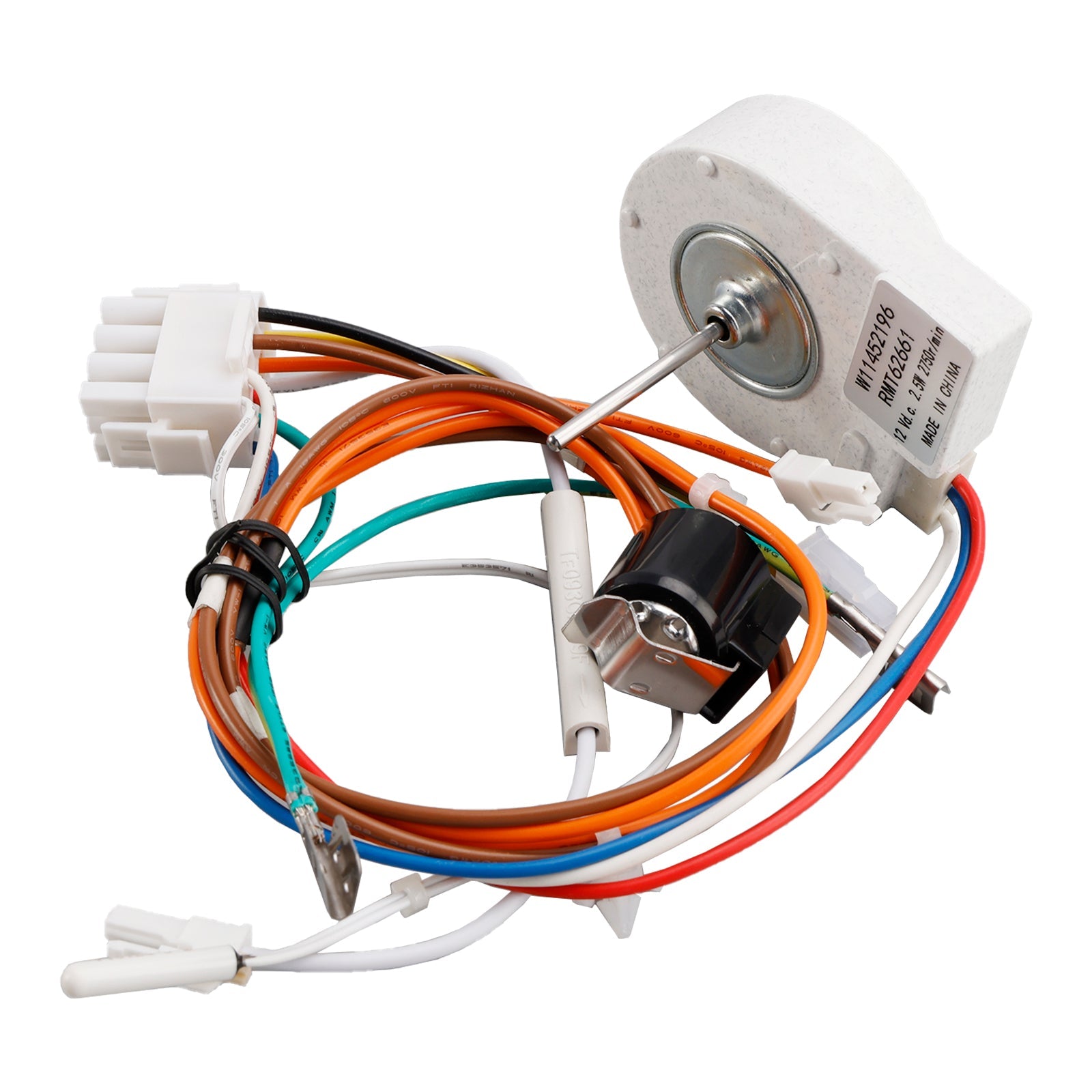 Verdamperventilatormotor van koelkast (W11452196), reserveonderdeel (W10514110, W11374554)