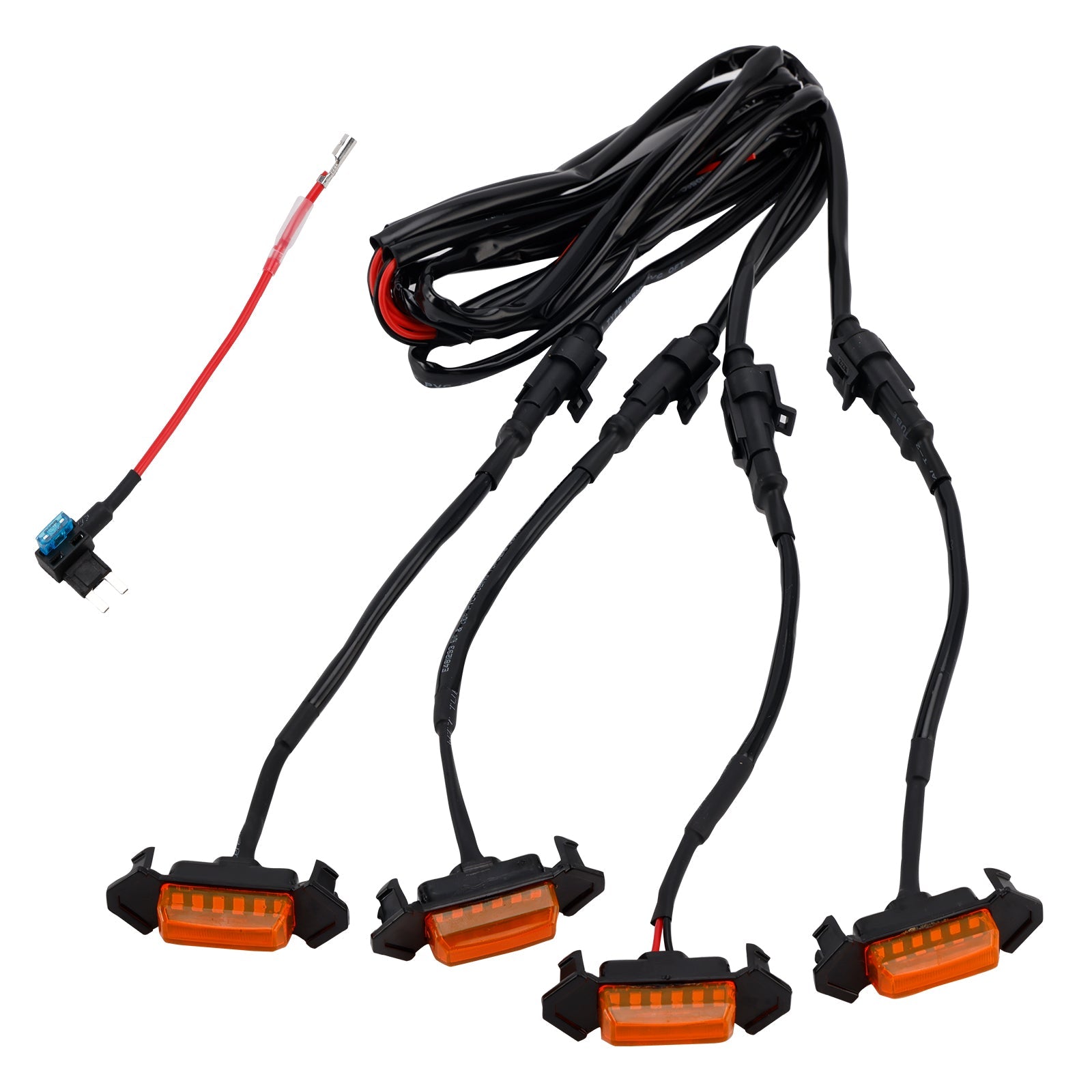 Kit d'éclairage LED pour calandre avant Toyota Tacoma 2016-2023, lentille jaune, lumière ambre, PT228-35170