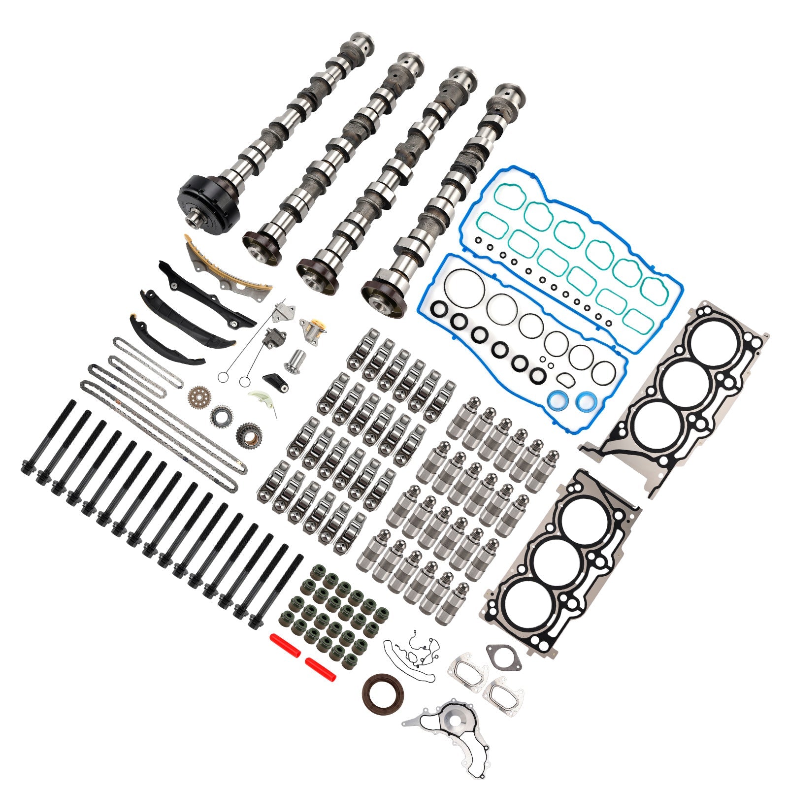 Moteur Chrysler Town & Country 3,6 L V6 2011-2016 Arbres à cames Culbuteurs Poussoirs Chaîne de distribution