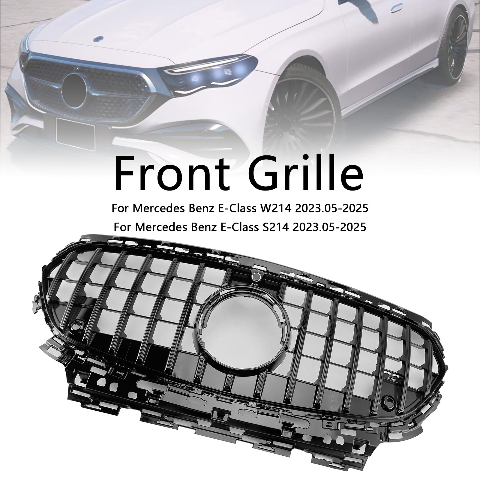 Grille de pare-chocs avant Mercedes-Benz Classe E W214 S214 X214 2024+