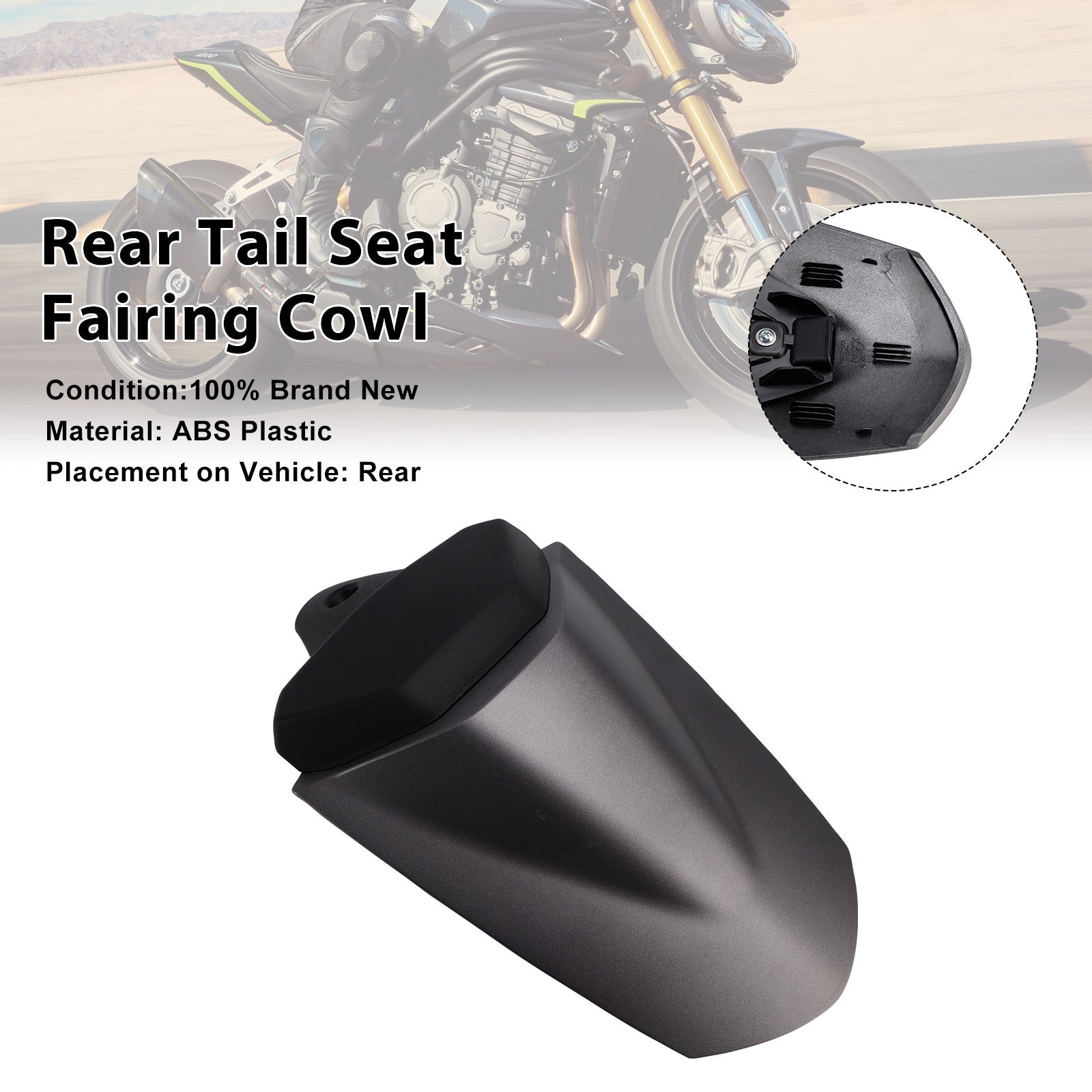 Carénage arrière de selle pour Speed Triple 1200 RS (2025-2026)