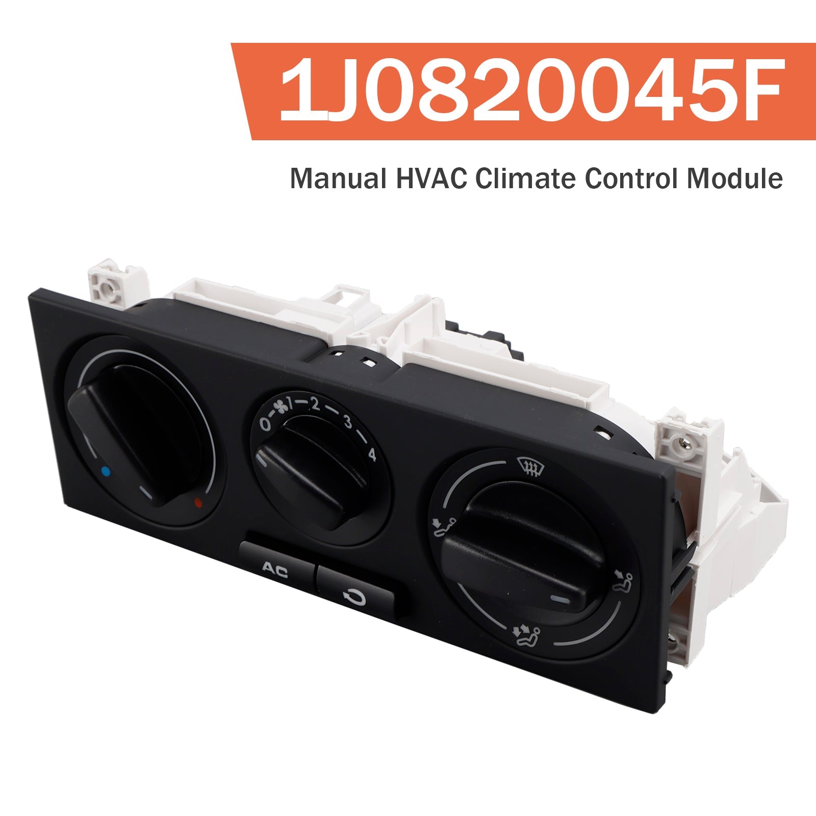 Module de commande de climatisation manuel 1J0820045F 599-152 pour VW Golf Jetta Beetle