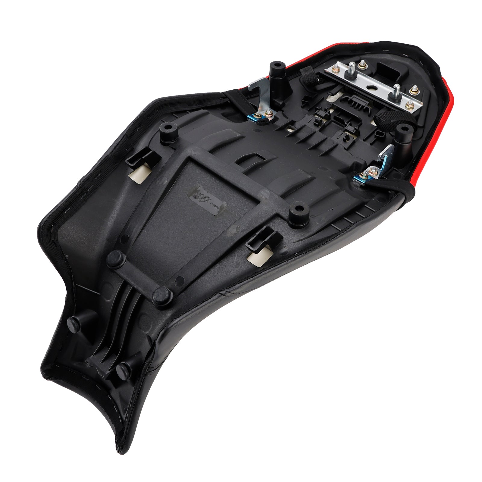 Selle passager complète rembourrée +20 mm noire pour Suzuki Katana (2019-2024)