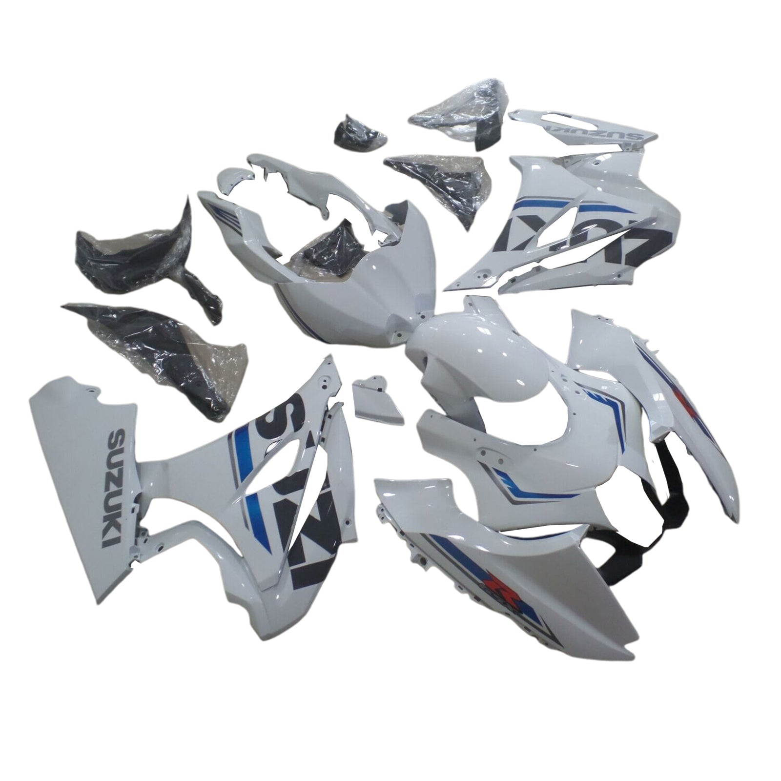 Kit carena iniezione Suzuki GSXR1000 K17 2017-2023 Carrozzeria in plastica ABS