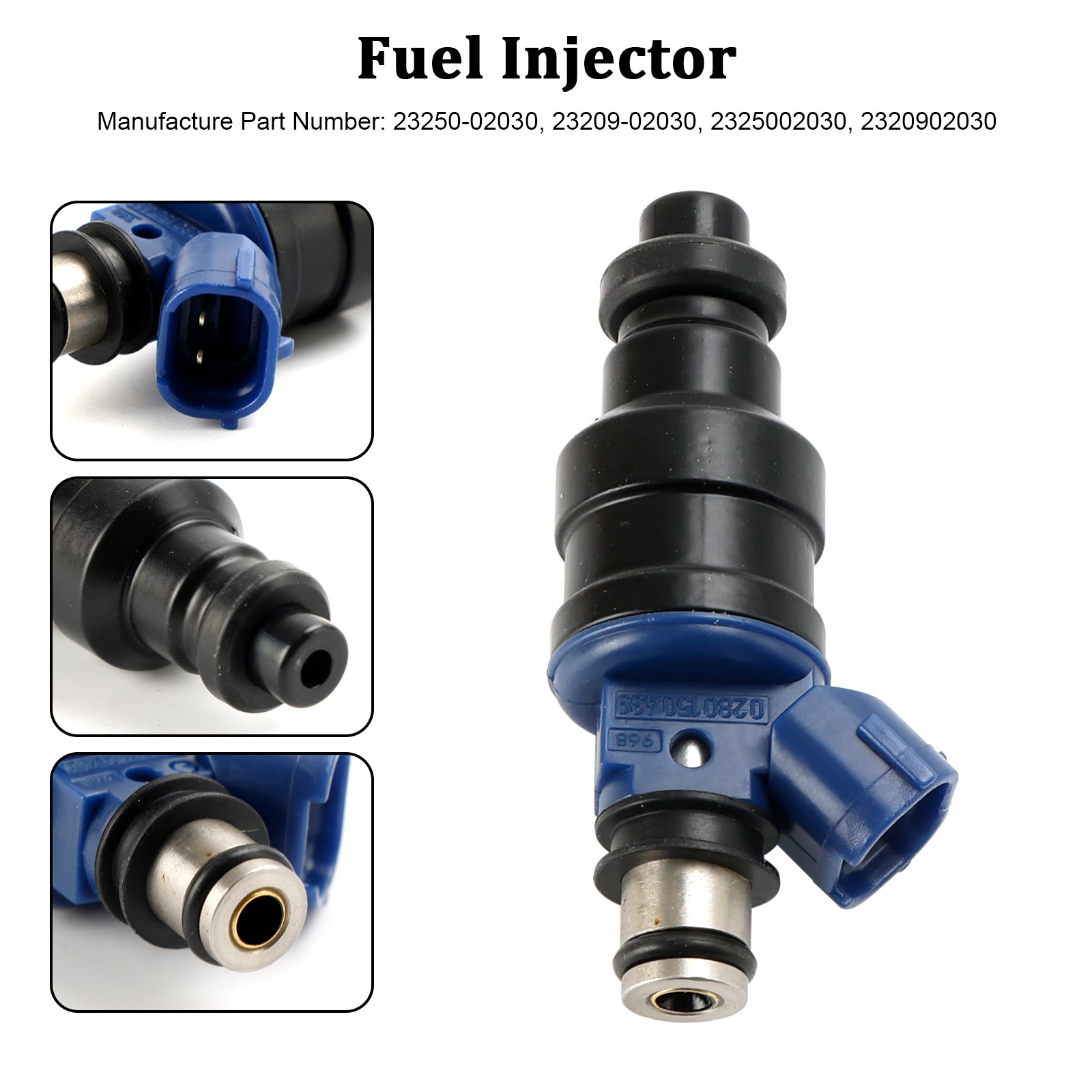 1PCS Brandstofinjector 23250-02030 Voor Toyota Carina 1992-1997 23209-02030