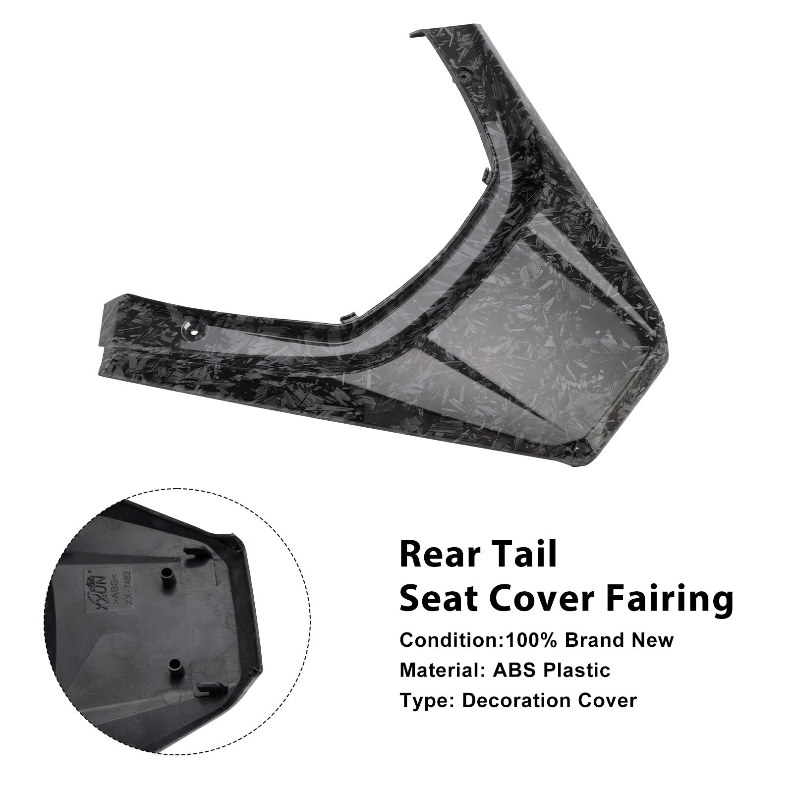 Carénage de feu arrière et de selle arrière pour Honda ADV 350 (2022-2025)