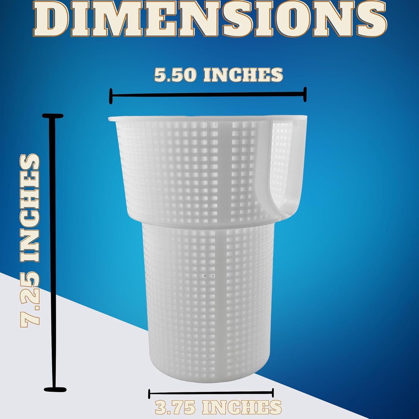 Bomba de cesta grande 355667 para piscina y bomba de spa