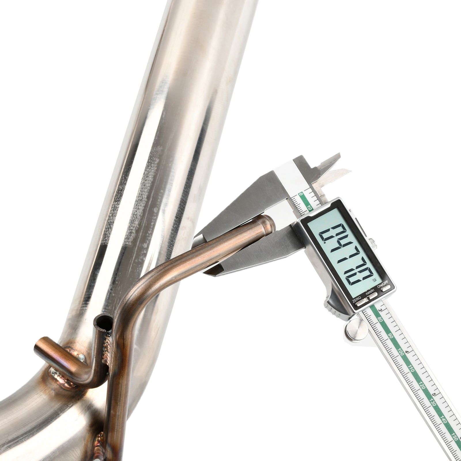 2008-2013 Infiniti G37 2dr Coupe Silenciador trasero Tubo de escape de acero inoxidable