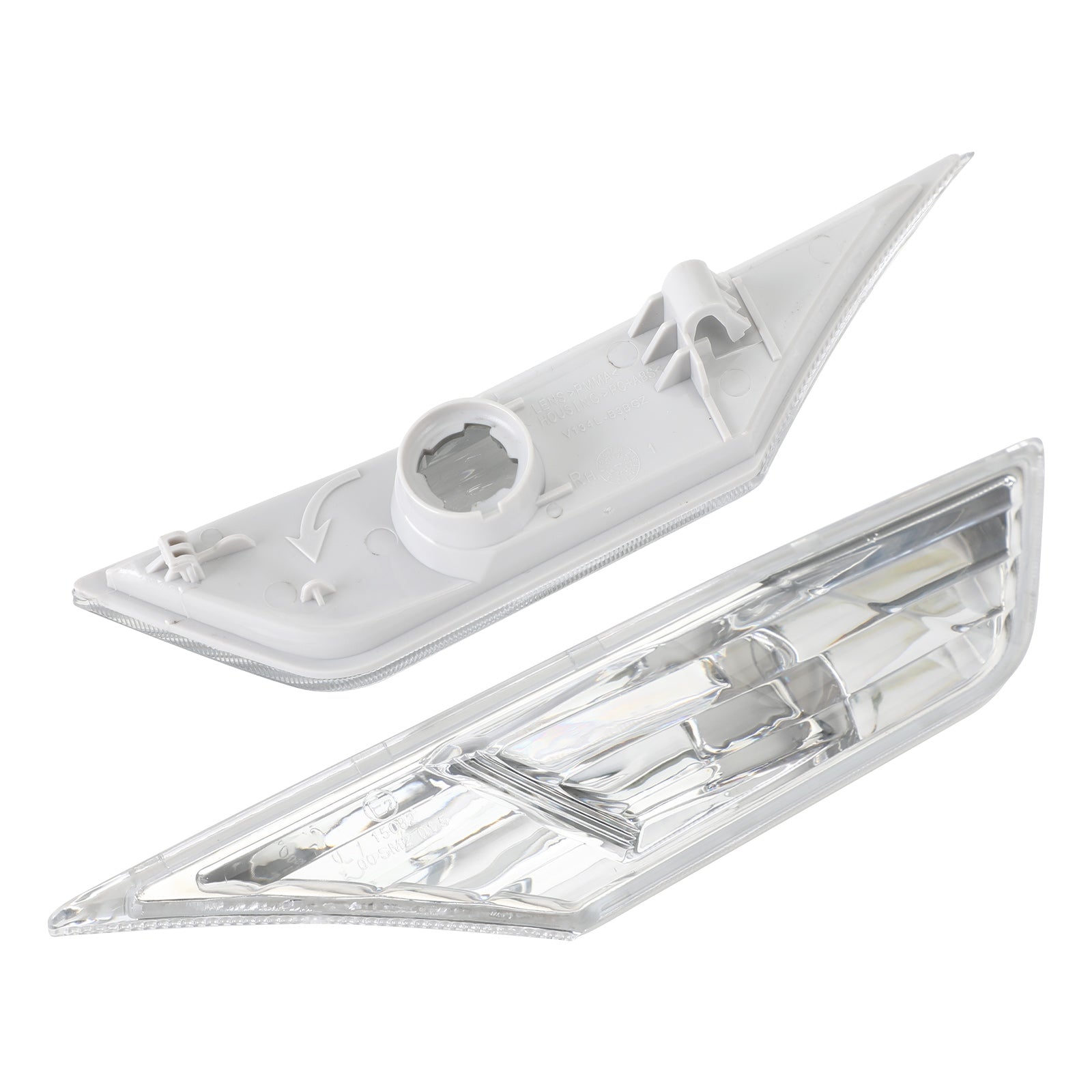 Luz de marcador lateral para Honda Civic 2016-2021 Luz de señal de giro con carcasa transparente genérica