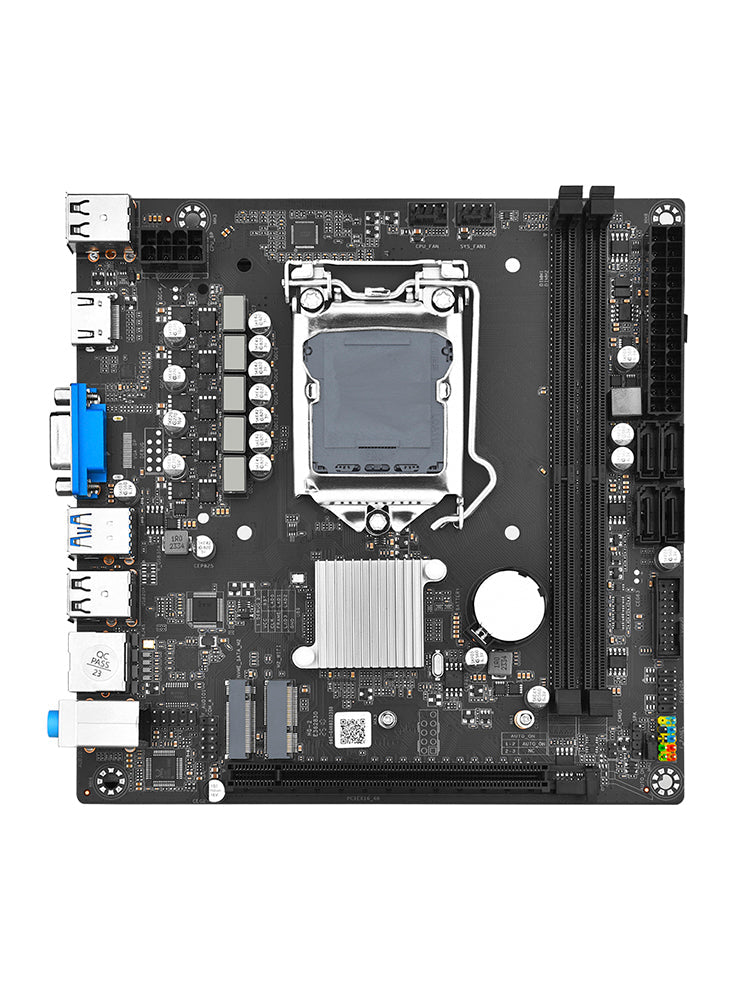 Płyta główna H510M-I dla komputera, procesor LGA1200, DDR4 1200 Pins, NVME, Wi-Fi